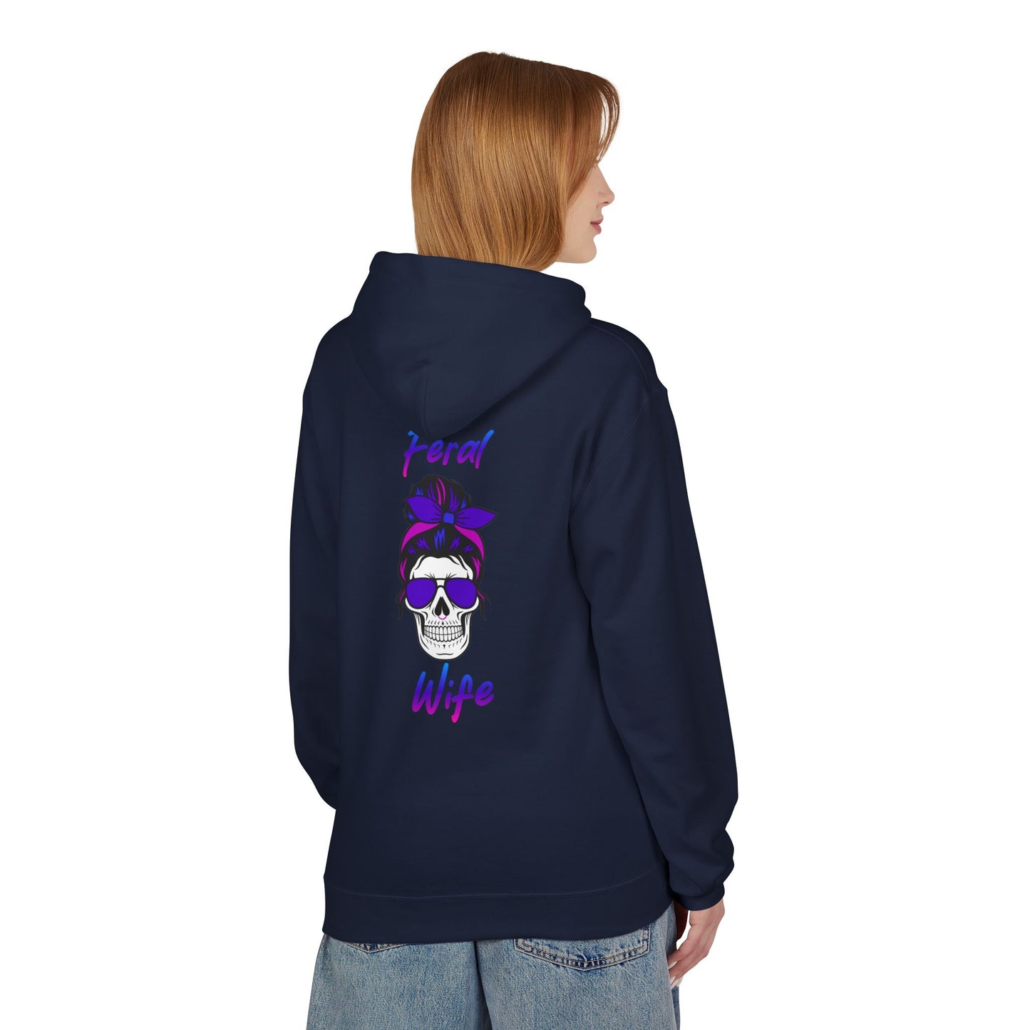 Feral Wife Fleece Hoodie