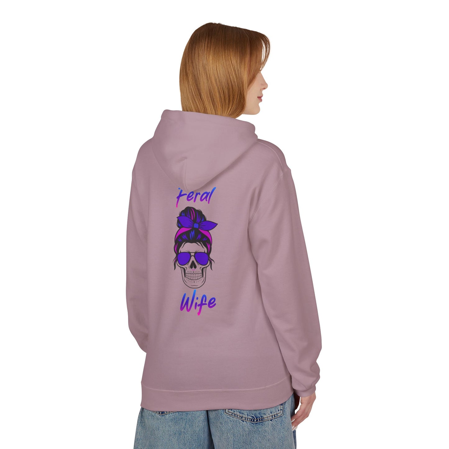 Feral Wife Fleece Hoodie