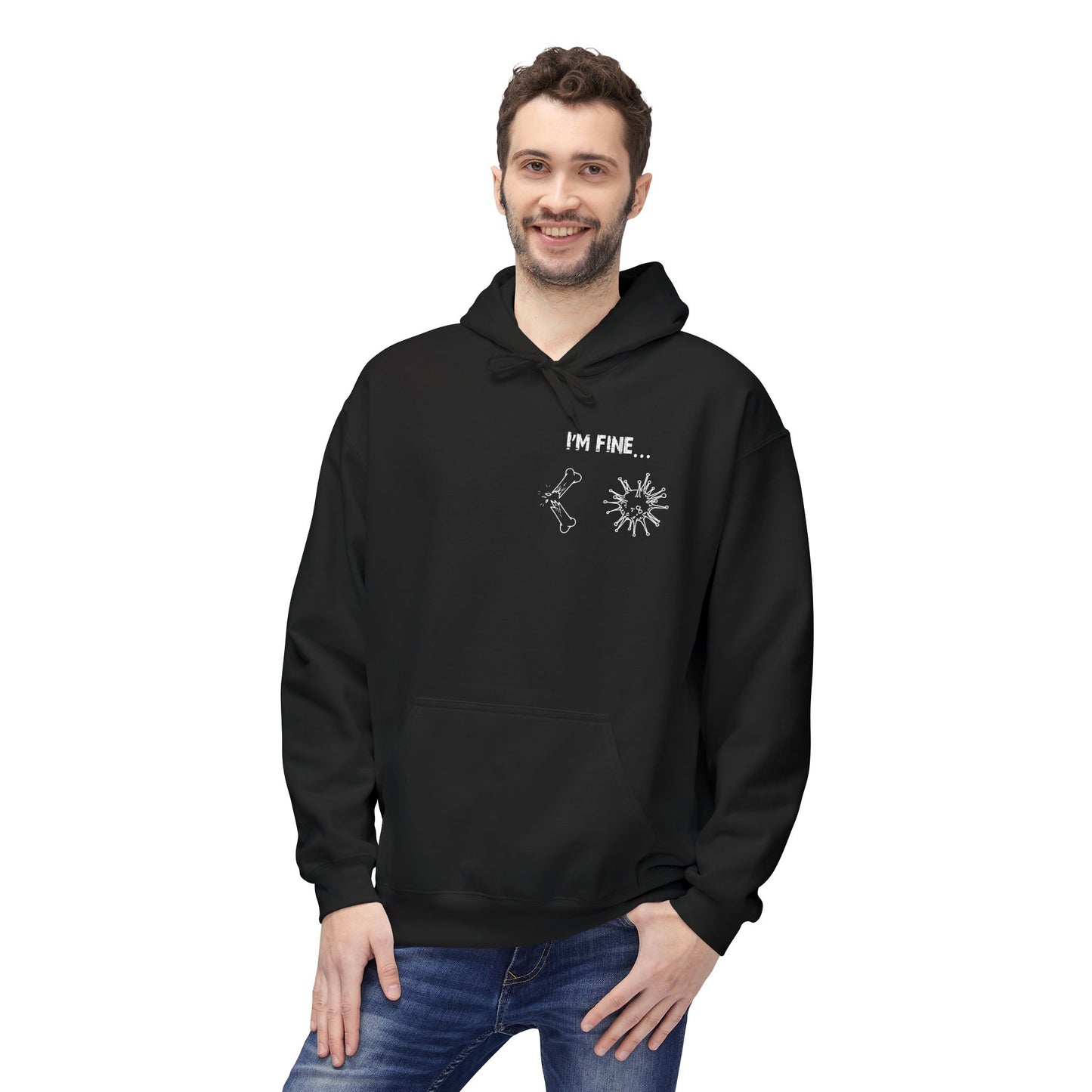 Everything's Fine Gamer Fleece Hoodie