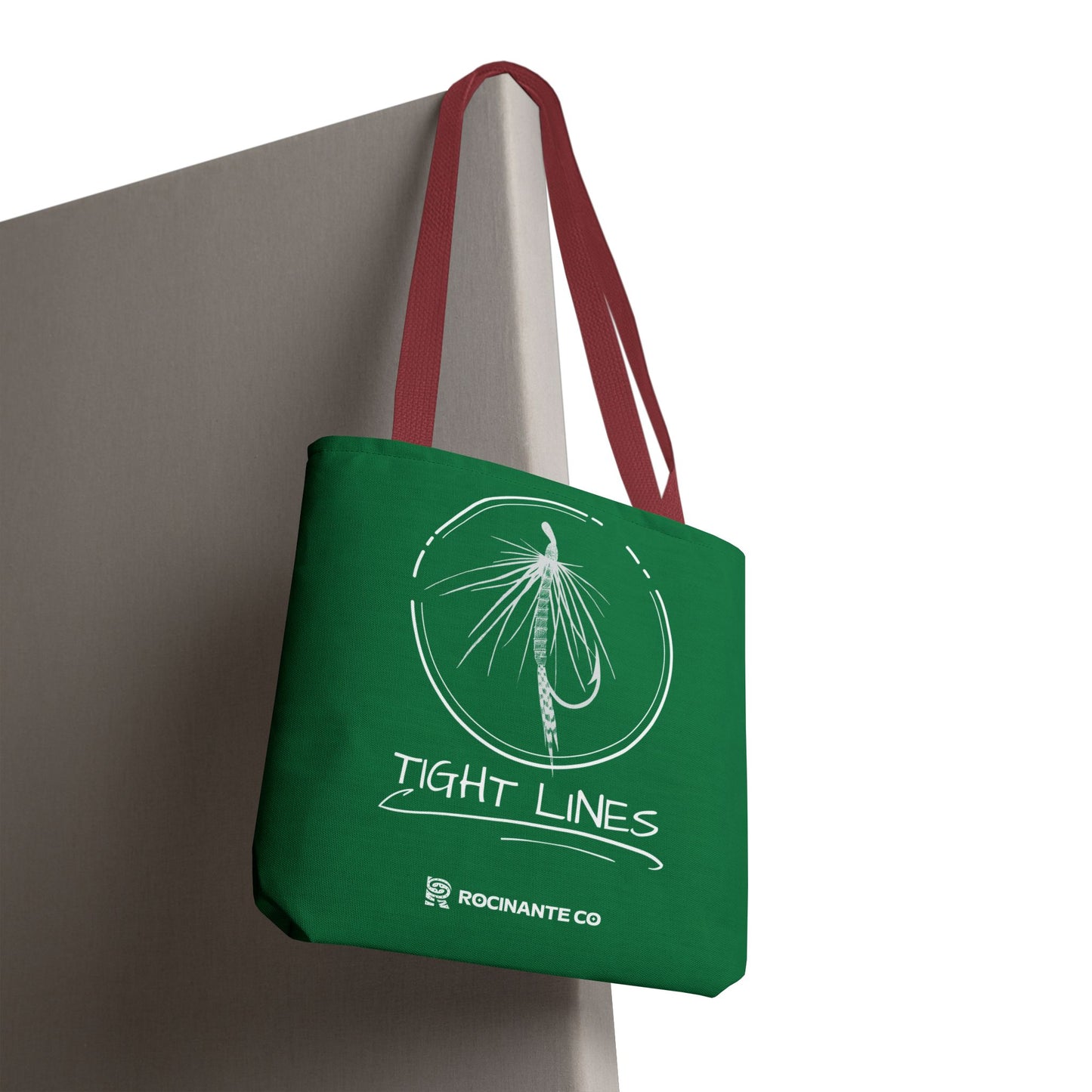 Tight Lines Tote Bag (Green)