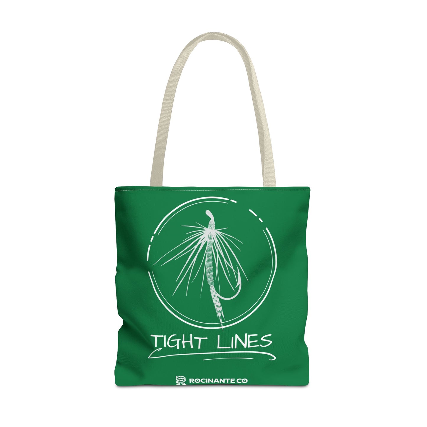 Tight Lines Tote Bag (Green)