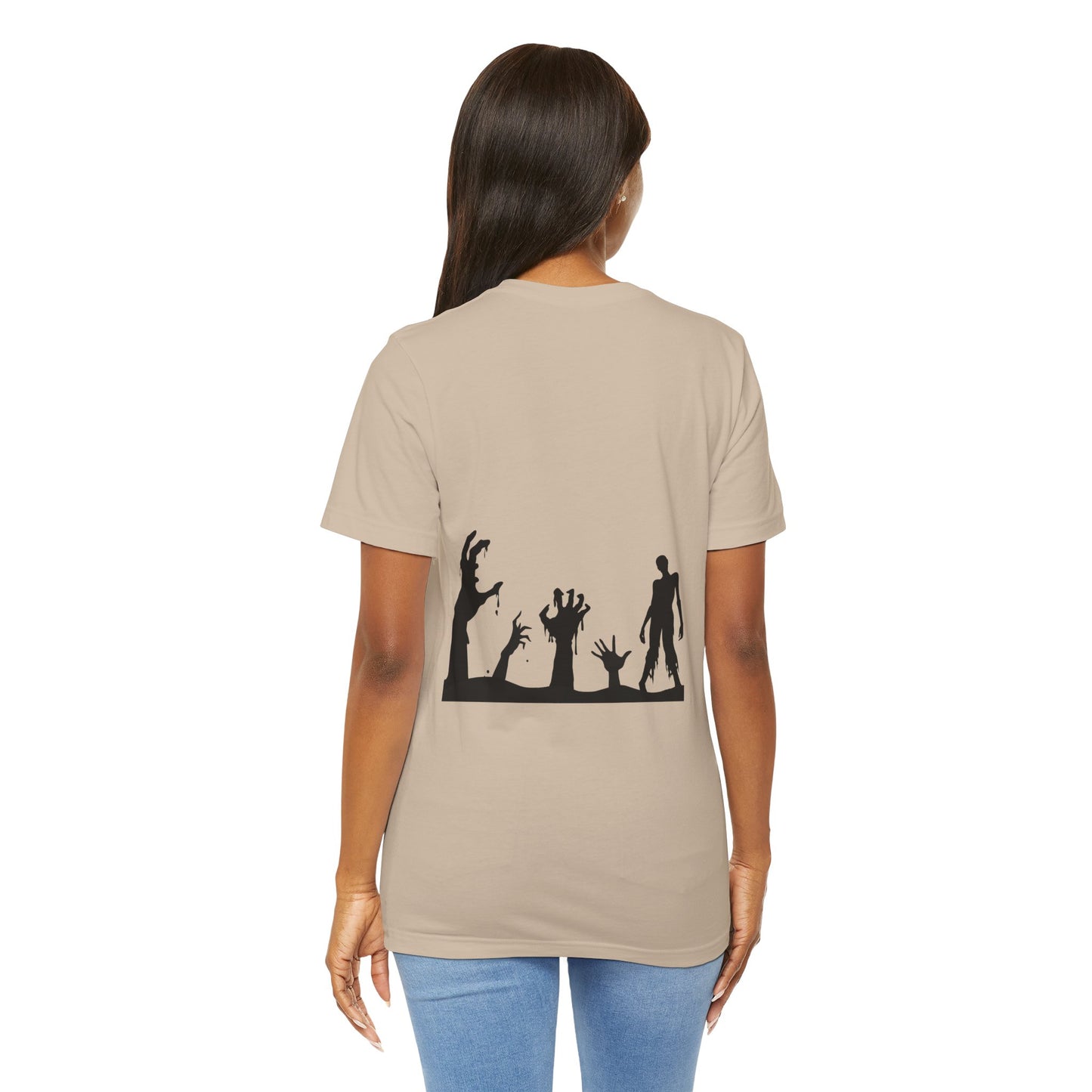 #No Mic No Life Unisex Tee, Fans of Zombie Culture, Graphic Tee for Casual Wear, Gamer Essentials, Zombie Apocalypse Survival Gear