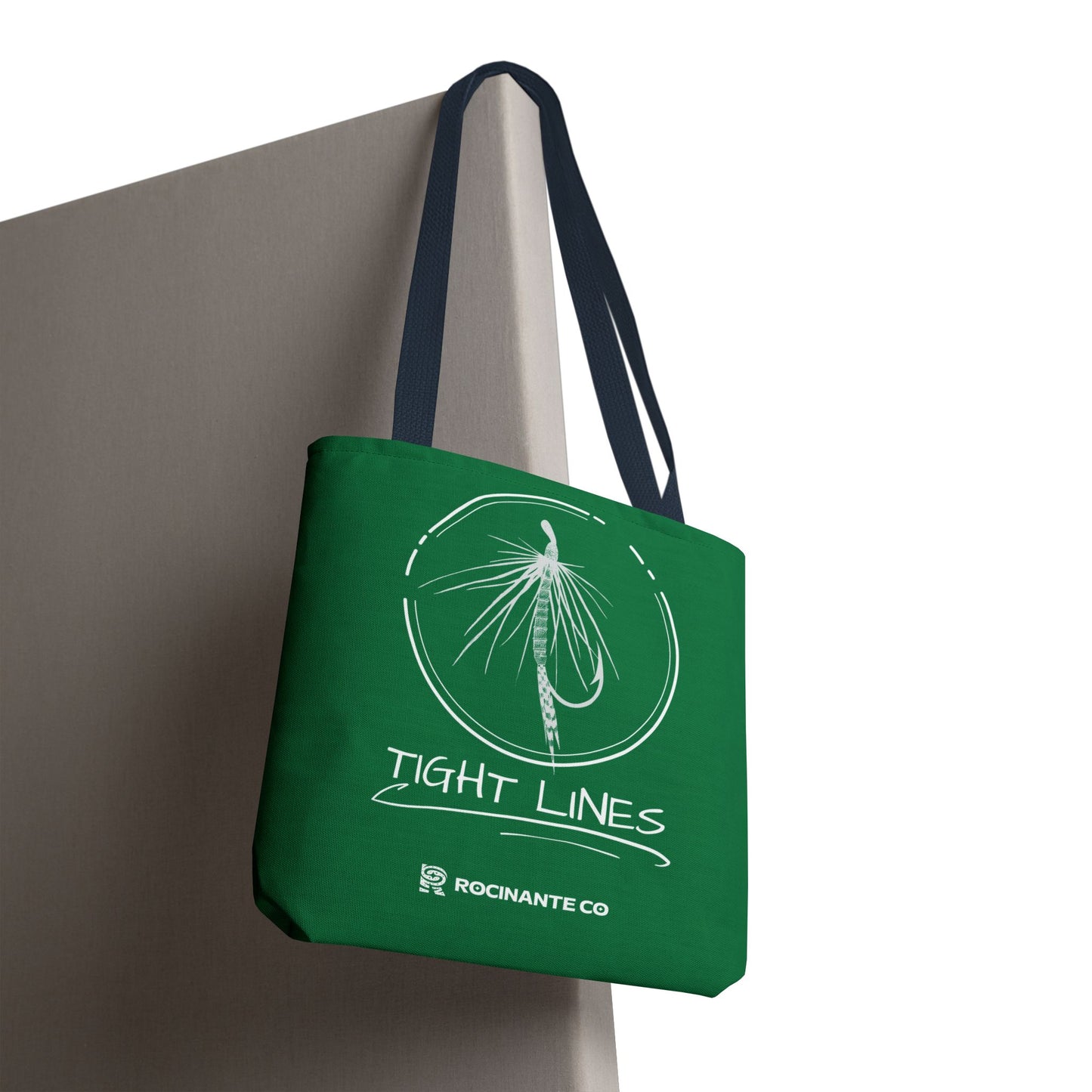 Tight Lines Tote Bag (Green)