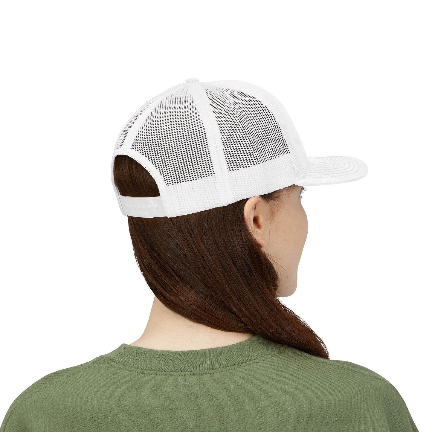 Tight Lines Embroidered Trucker Hat (Dark Logo)