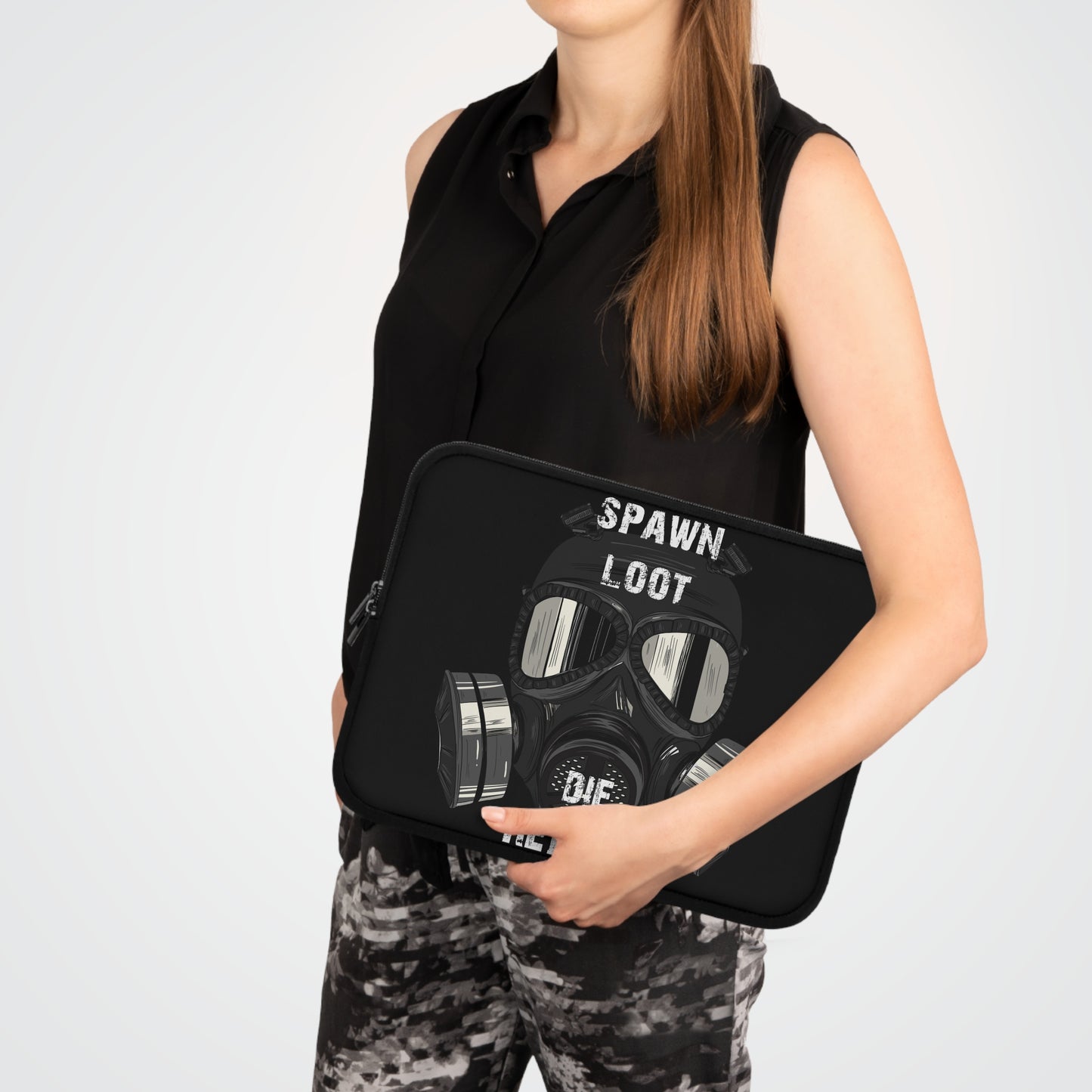 Spawn Loot Die Repeat Laptop/Tablet Sleeve