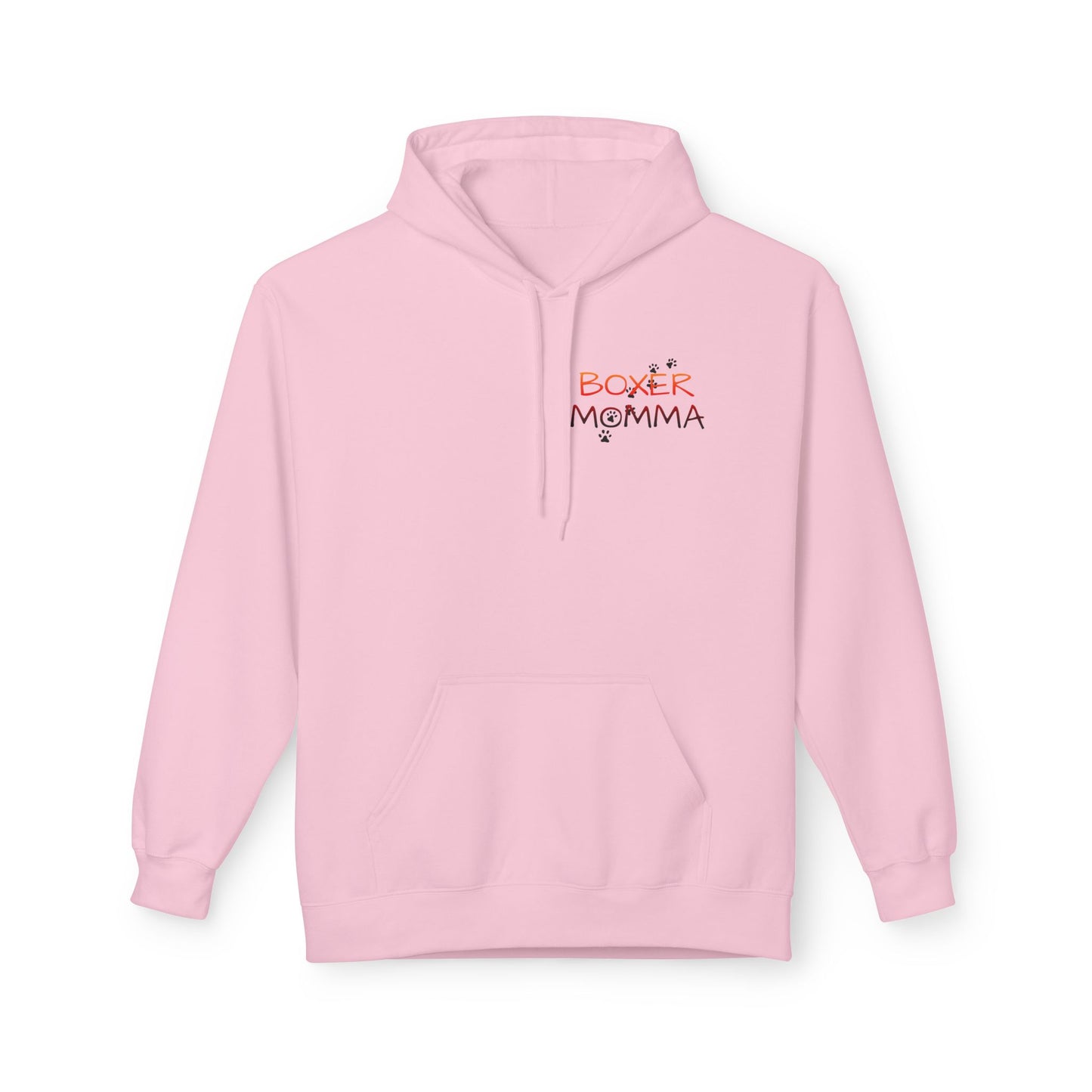 Unisex Boxer Momma Hoodie - Soft, Cozy Dog Lover Sweatshirt, Perfect Gift for Boxer Moms & Pet Lovers, Casual Pullover Top