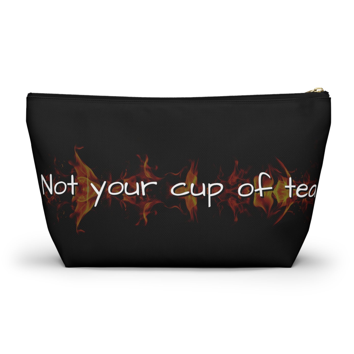 Be Gasoline Motivational Accessory Pouch, Bold Gift Bag, Makeup/Toiletries, Travel Essentials, All Over Print, Funny Motivation, Bags, Totes