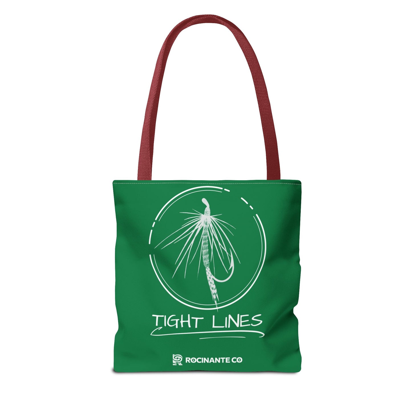 Tight Lines Tote Bag (Green)