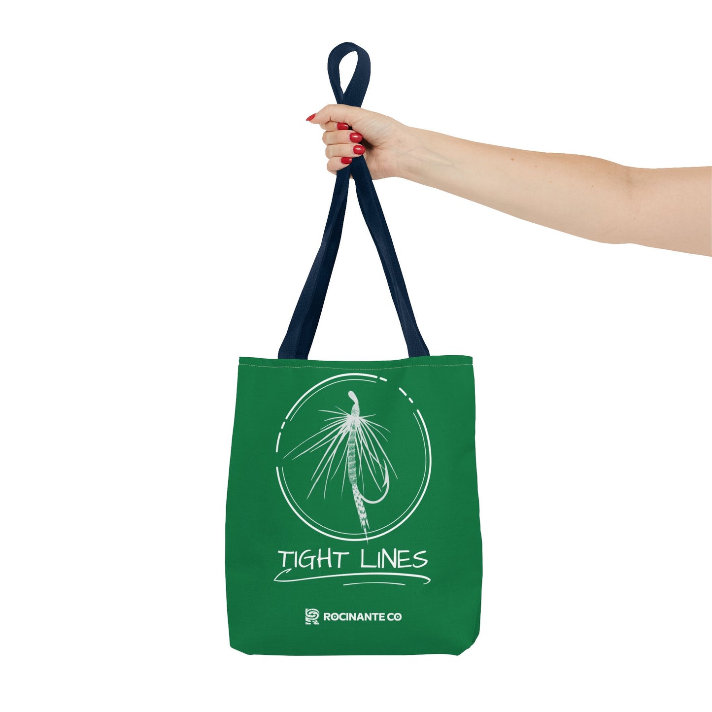 Tight Lines Tote Bag (Green)