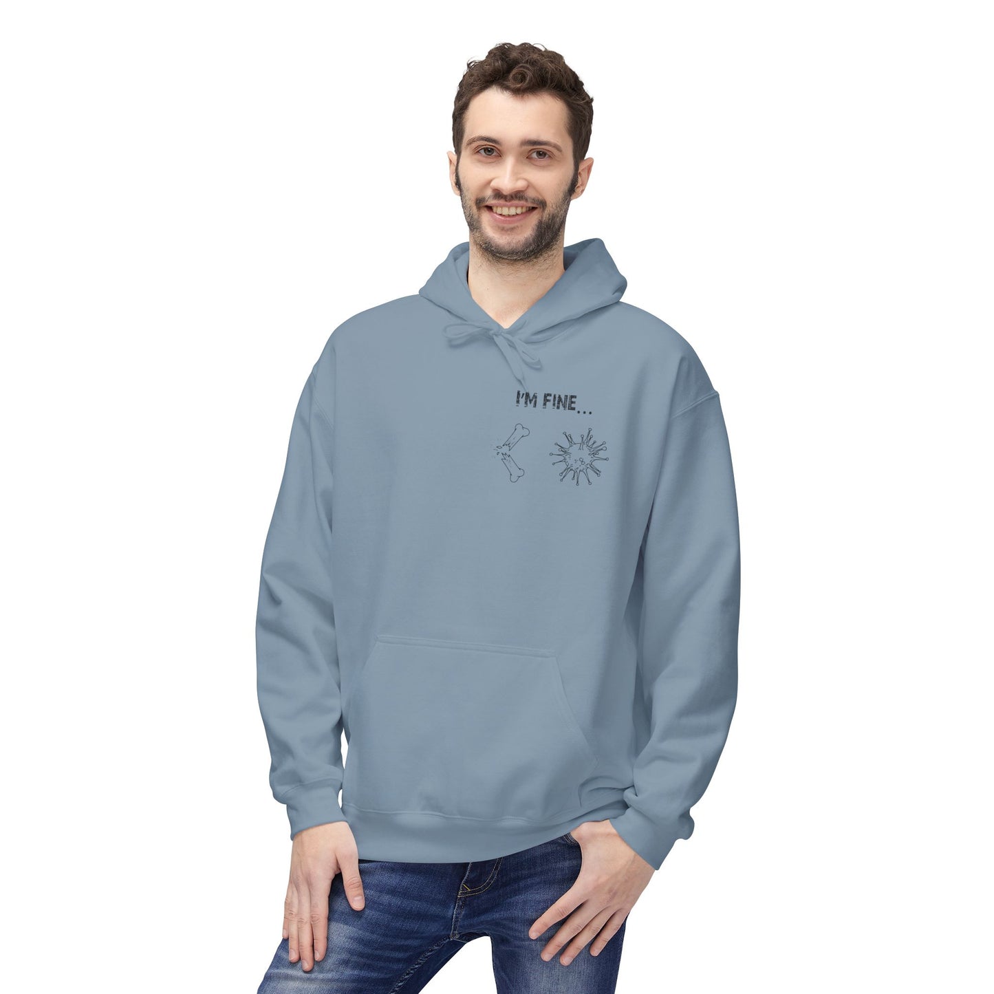 Everything's Fine Gamer Fleece Hoodie