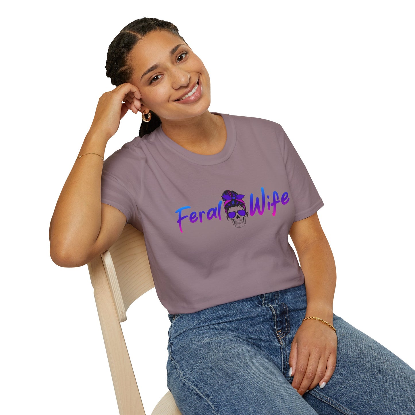 Feral Wife Softstyle Tee