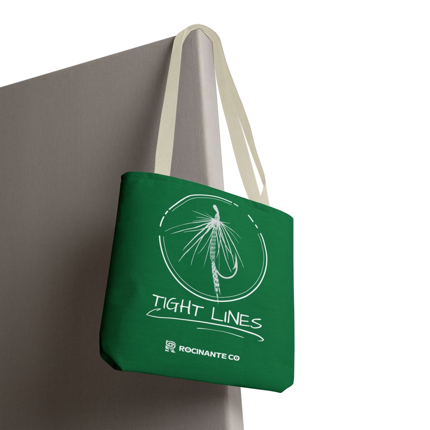 Tight Lines Tote Bag (Green)