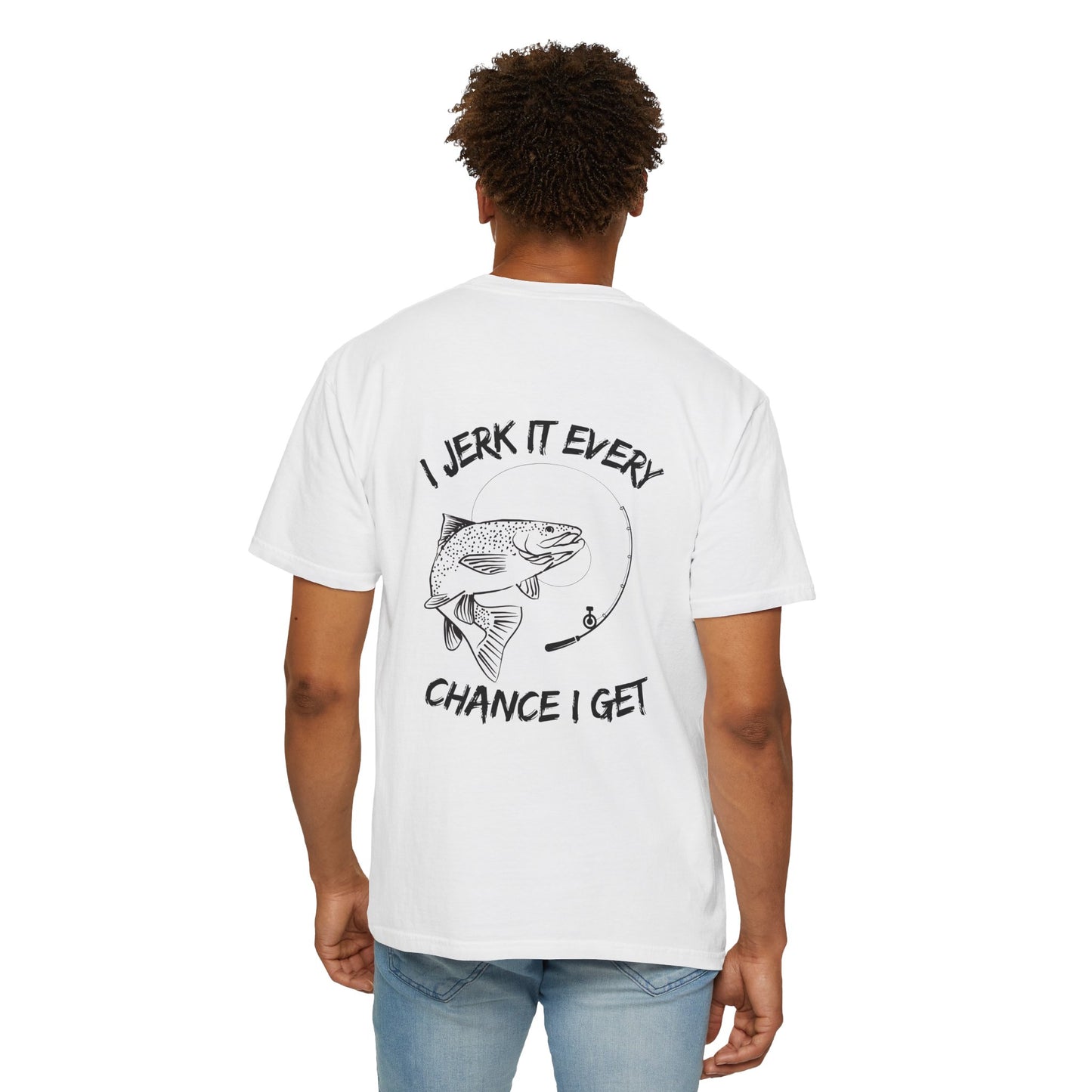 Jerk It T-Shirt, Perfect for Anglers, Father's Day Gift, Cottontail Shirt, Outdoor Adventure Apparel, Casual Wear