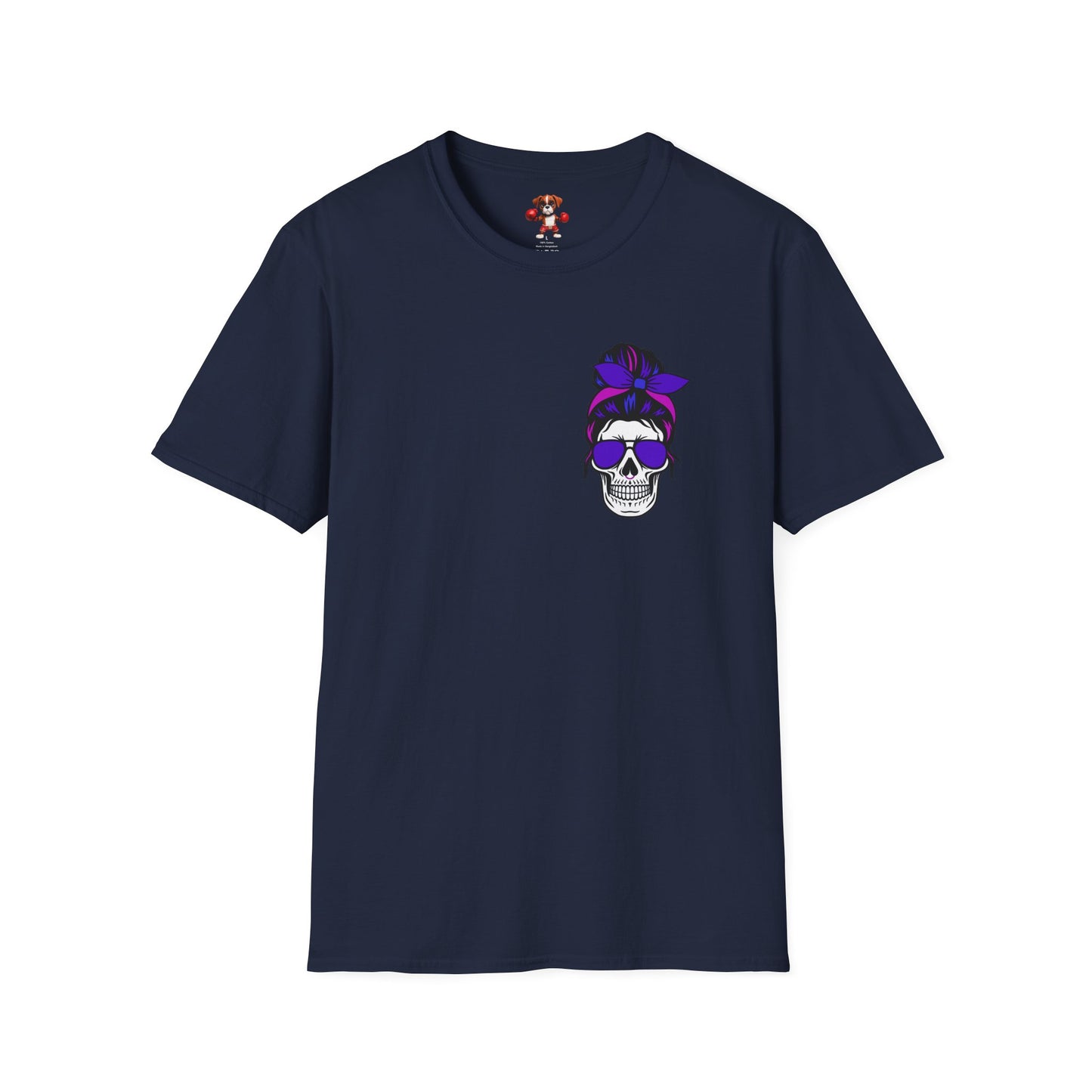 My Tatt's Don't Like You Either Tee, Unisex Softstyle T-Shirt with Skull Design, Aesthetic Graphic Shirt, Perfect Gift for Tattoo Lovers