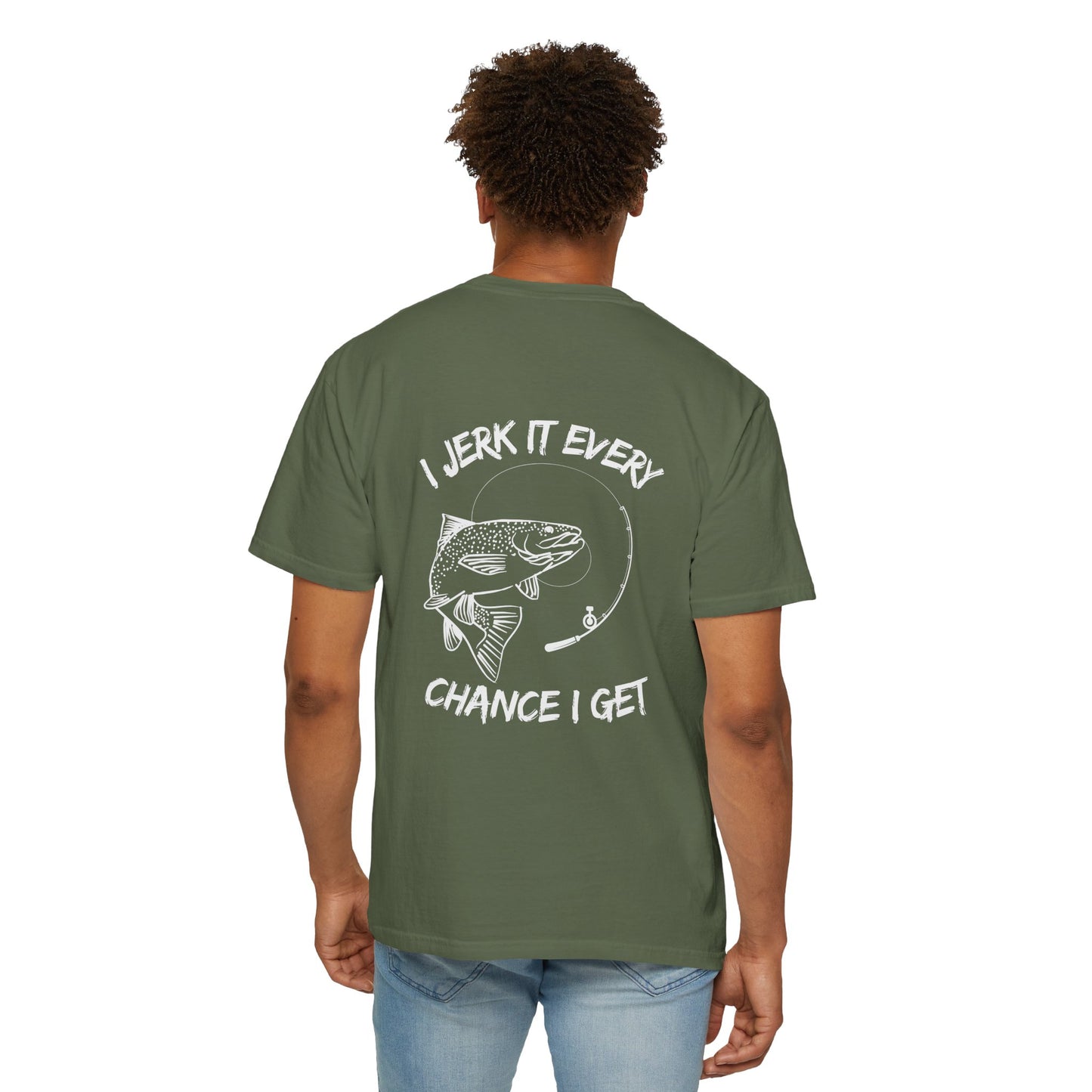 Jerk It T-Shirt, Perfect for Anglers, Father's Day Gift, Cottontail Shirt, Outdoor Adventure Apparel, Casual Wear
