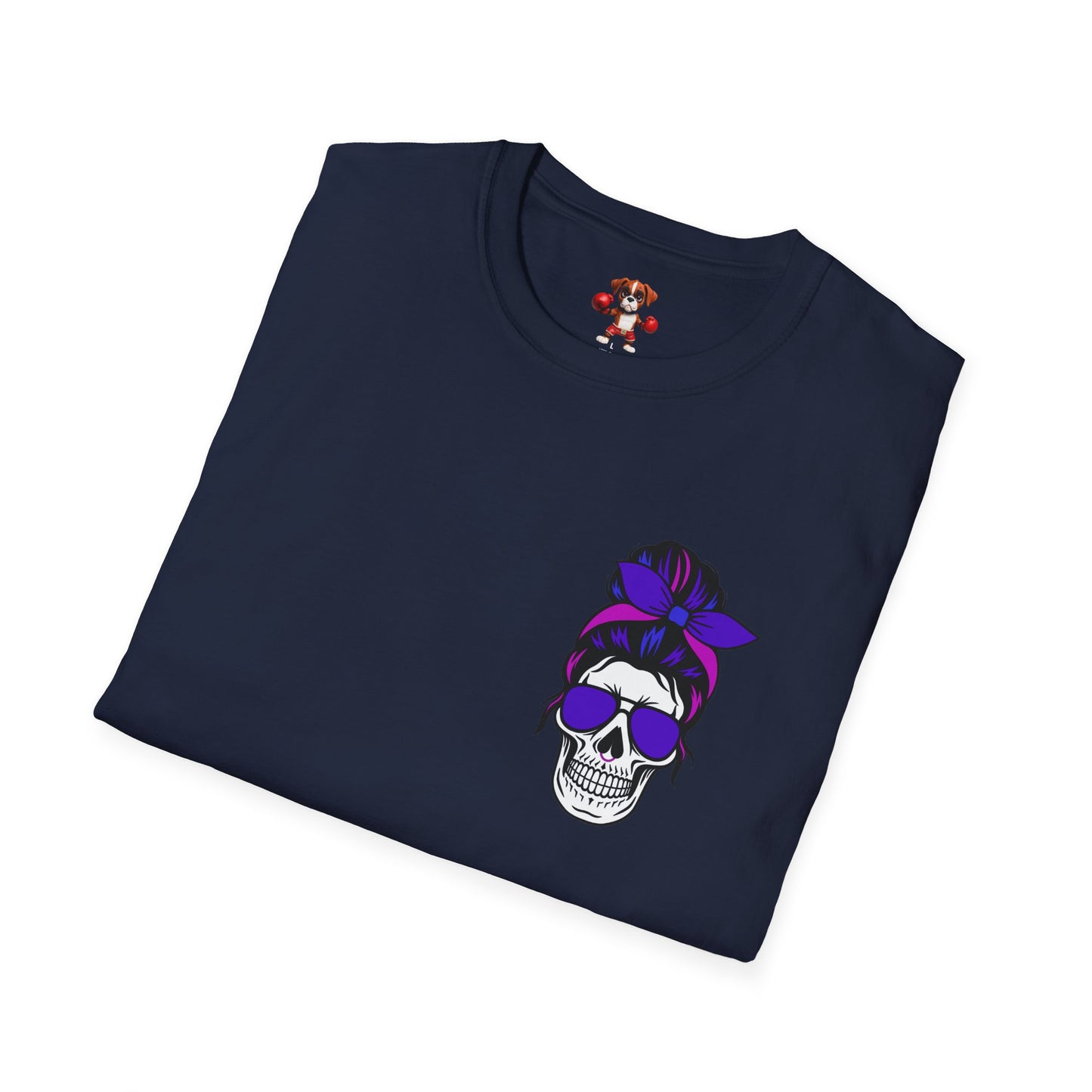 My Tatt's Don't Like You Either Tee, Unisex Softstyle T-Shirt with Skull Design, Aesthetic Graphic Shirt, Perfect Gift for Tattoo Lovers