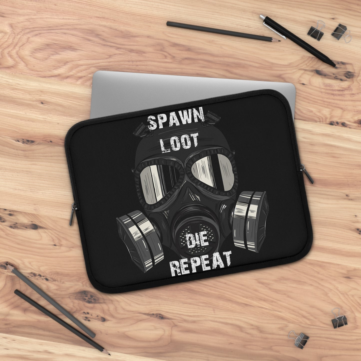 Spawn Loot Die Repeat Laptop/Tablet Sleeve