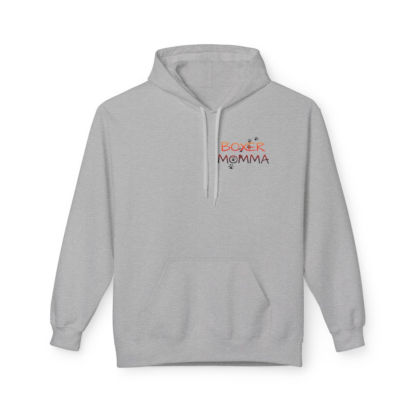 Unisex Boxer Momma Hoodie - Soft, Cozy Dog Lover Sweatshirt, Perfect Gift for Boxer Moms & Pet Lovers, Casual Pullover Top