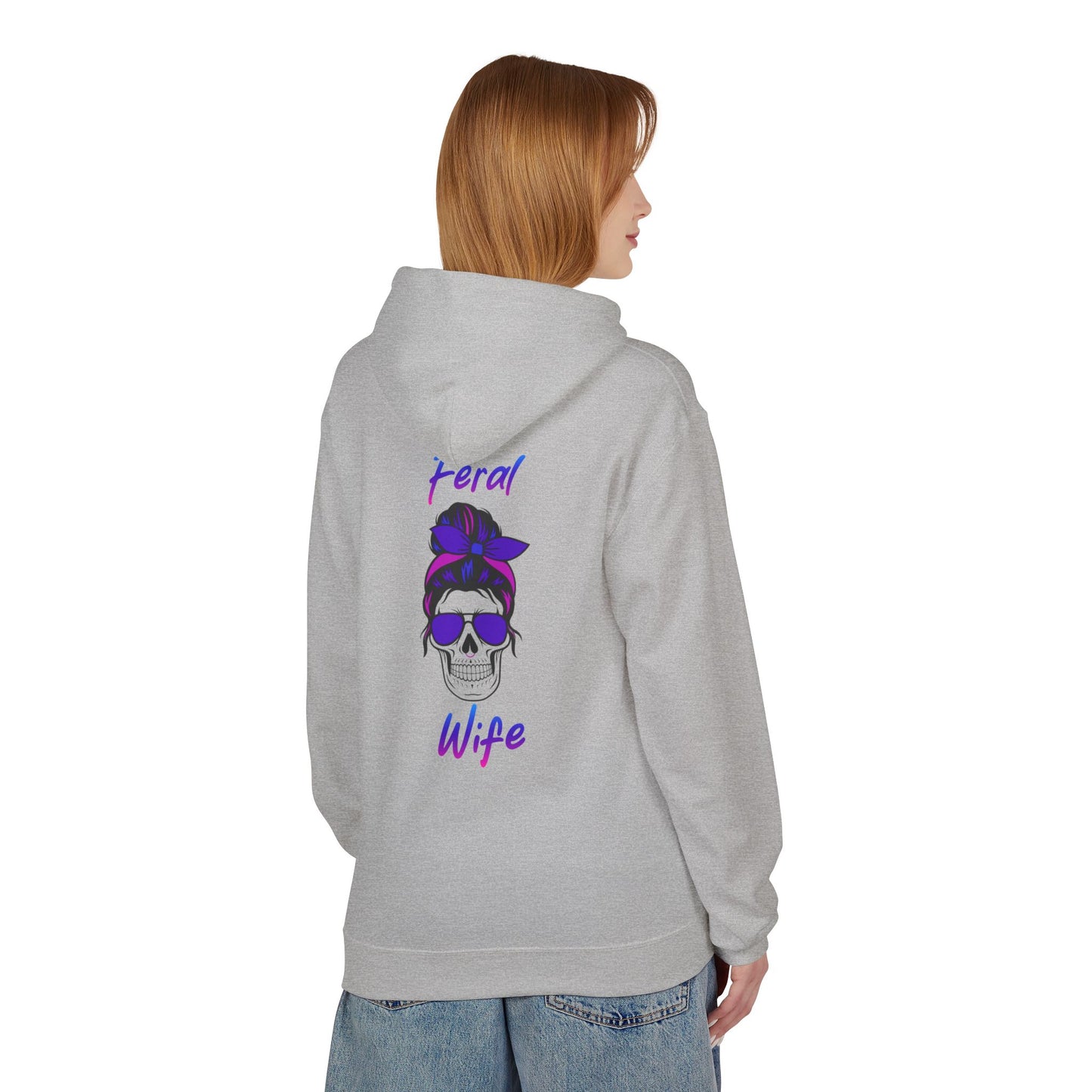Feral Wife Fleece Hoodie