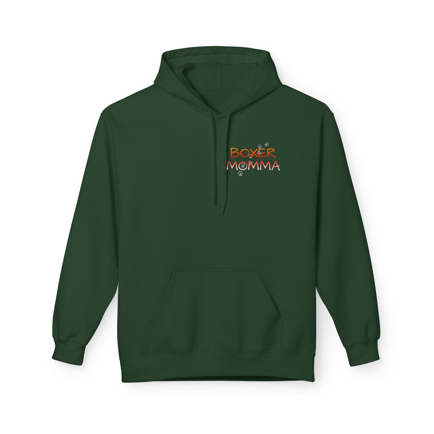 Unisex Boxer Momma Hoodie - Soft, Cozy Dog Lover Sweatshirt, Perfect Gift for Boxer Moms & Pet Lovers, Casual Pullover Top