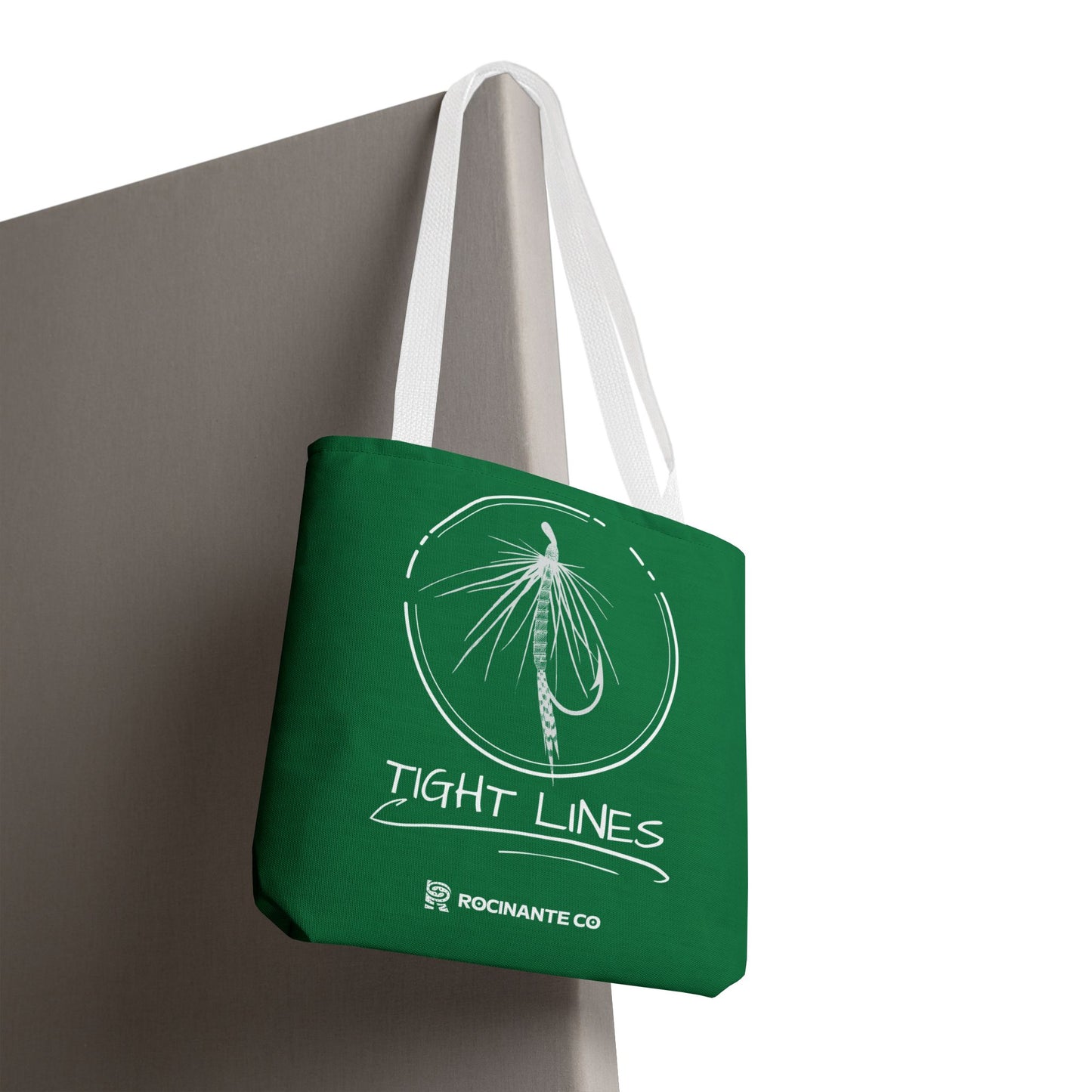 Tight Lines Tote Bag (Green)