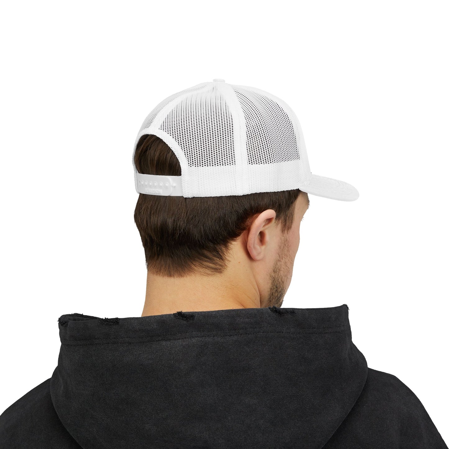 Tight Lines Embroidered Trucker Hat (Dark Logo)