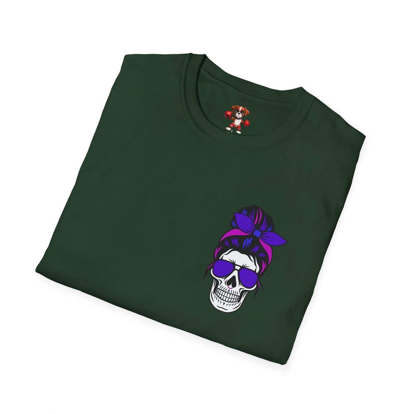 My Tatt's Don't Like You Either Tee, Unisex Softstyle T-Shirt with Skull Design, Aesthetic Graphic Shirt, Perfect Gift for Tattoo Lovers