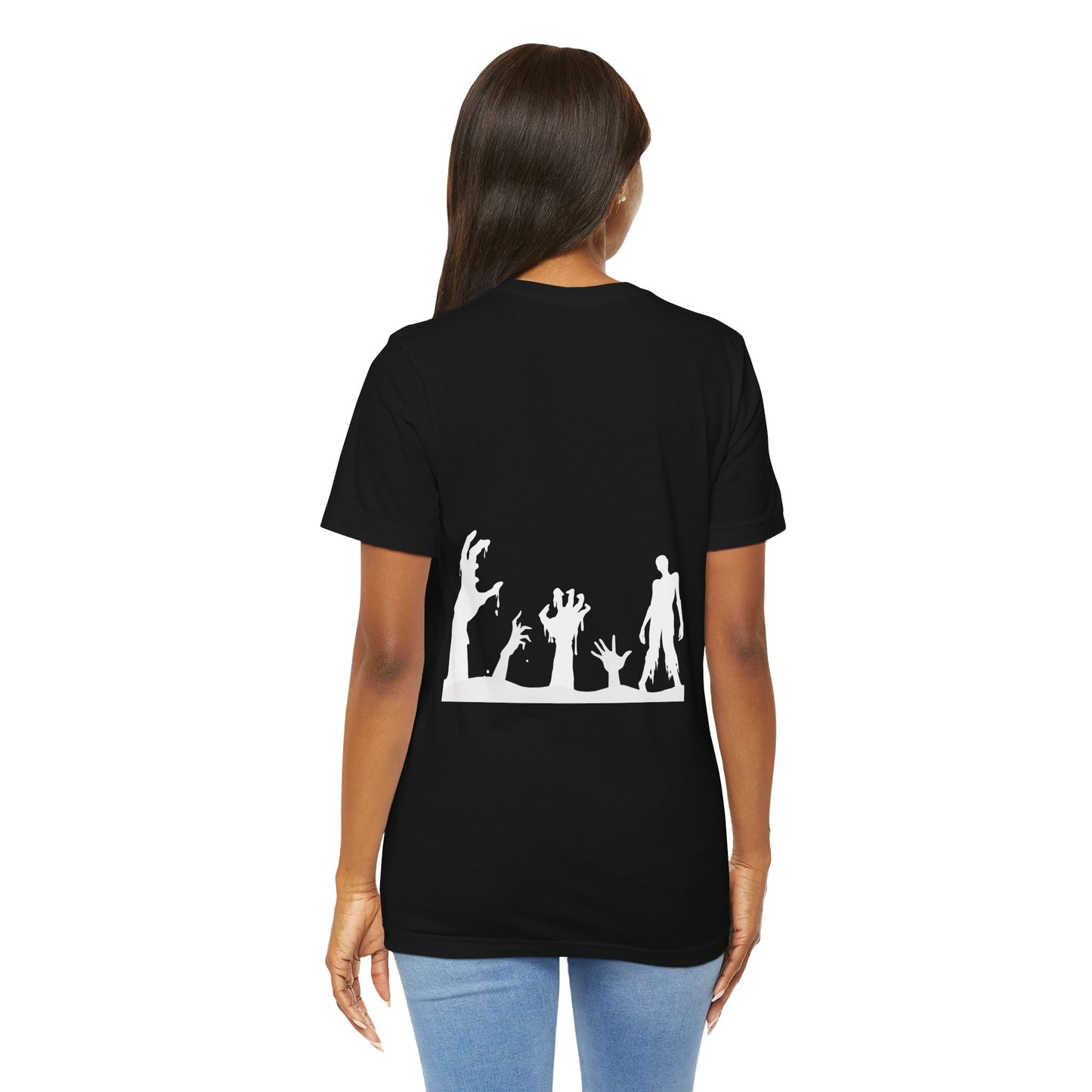 #No Mic No Life Unisex Tee, Fans of Zombie Culture, Graphic Tee for Casual Wear, Gamer Essentials, Zombie Apocalypse Survival Gear