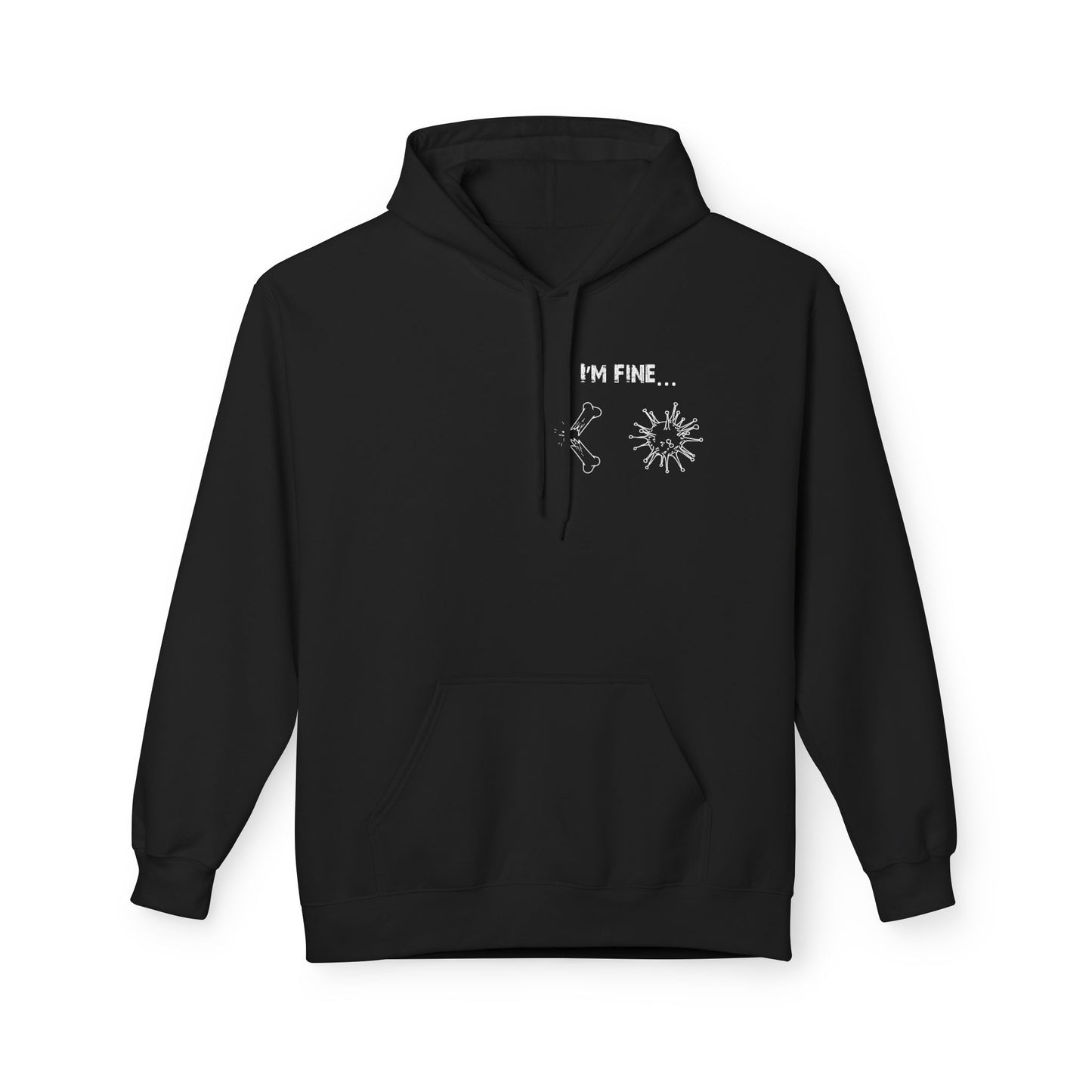Everything's Fine Gamer Fleece Hoodie