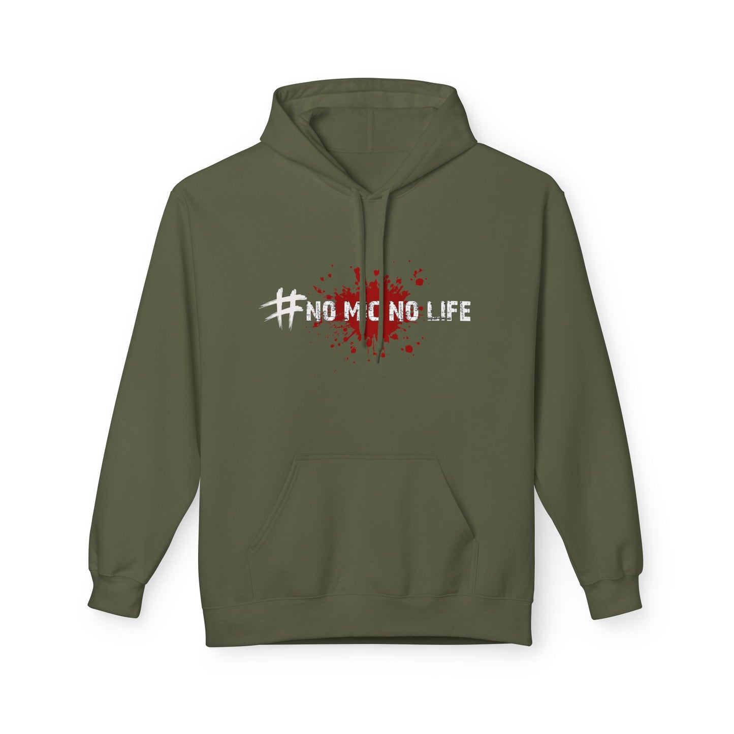 #No Mic No Life Unisex Hoodie – Gamer Essentials, Perfect for Halloween, Cosplay, Gift for Fans, Gaming, Zombie Culture