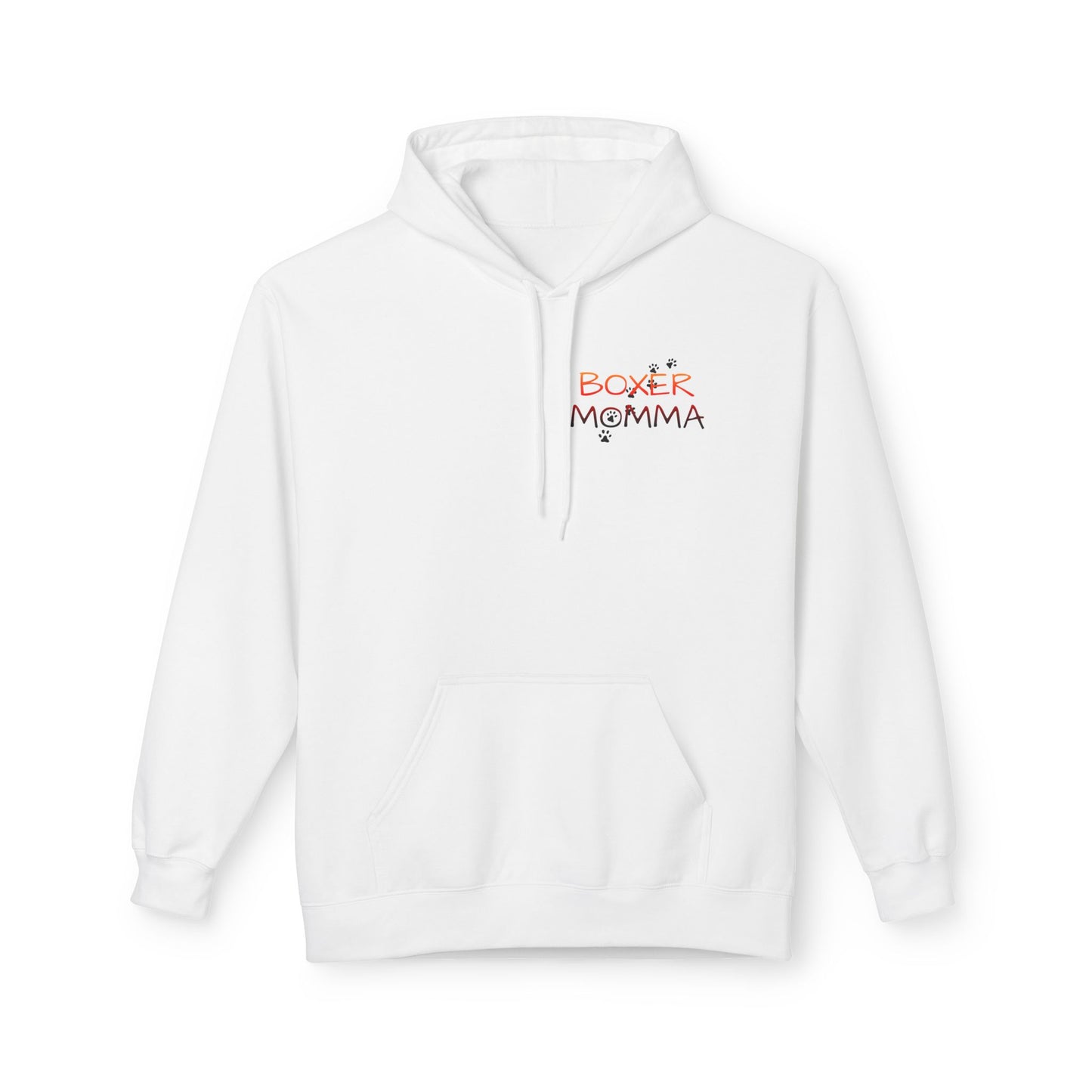 Unisex Boxer Momma Hoodie - Soft, Cozy Dog Lover Sweatshirt, Perfect Gift for Boxer Moms & Pet Lovers, Casual Pullover Top