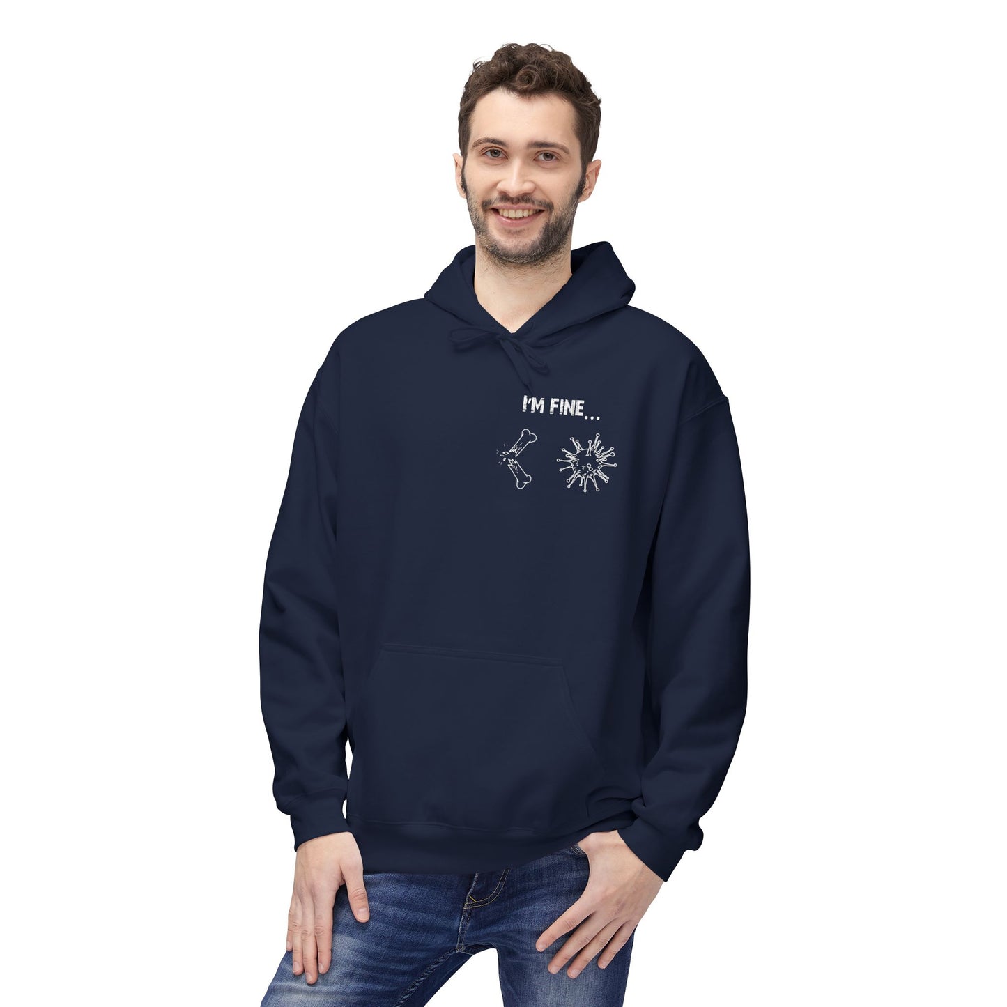 Everything's Fine Gamer Fleece Hoodie