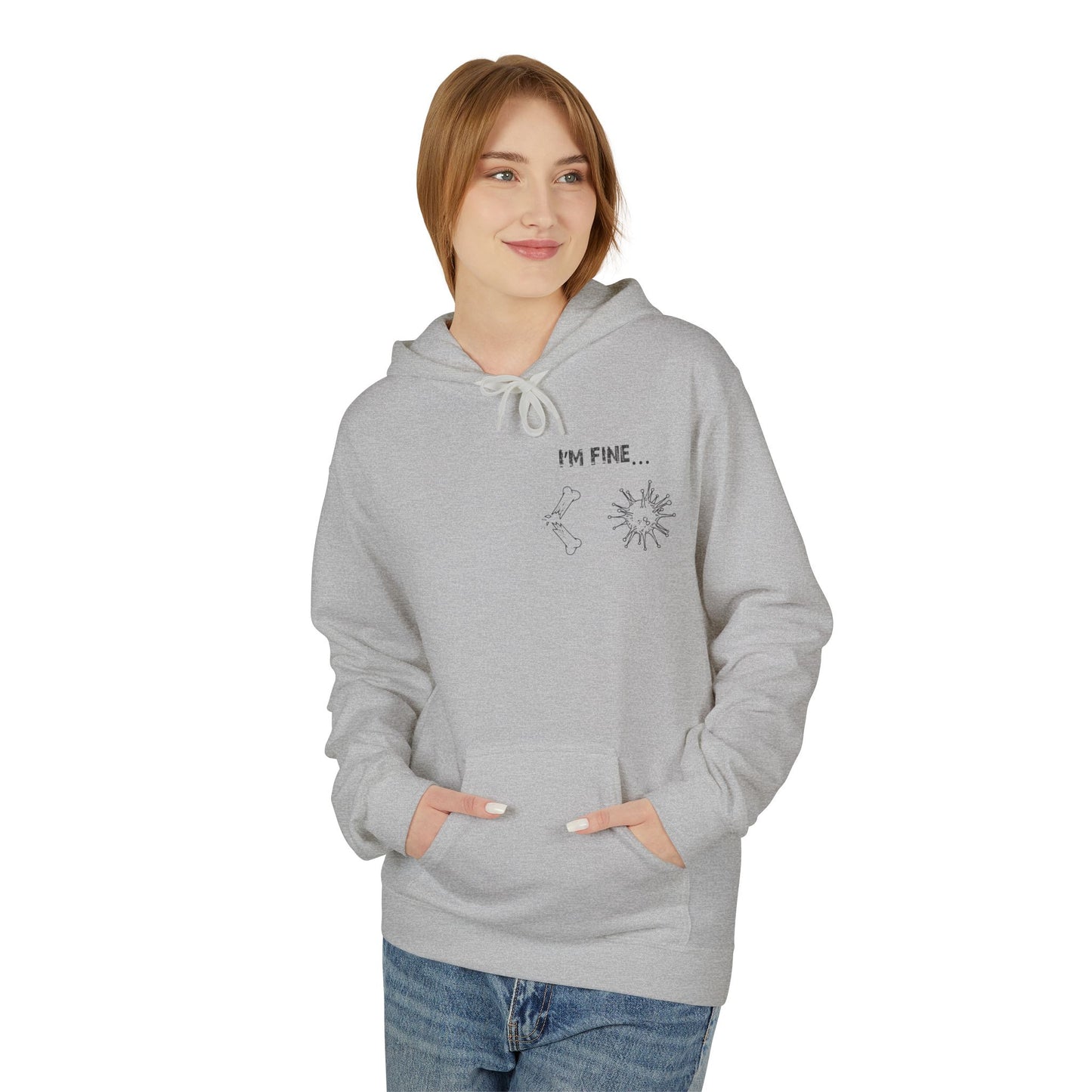 Everything's Fine Gamer Fleece Hoodie