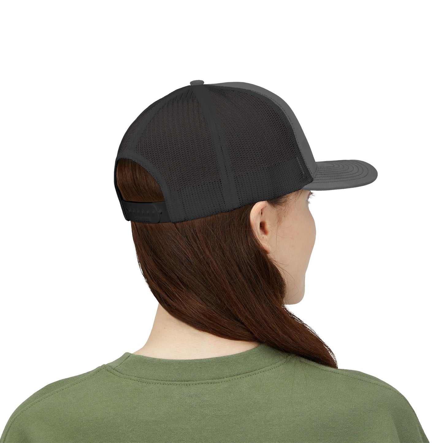 Tight Lines Embroidered Trucker Hat (Light Logo)