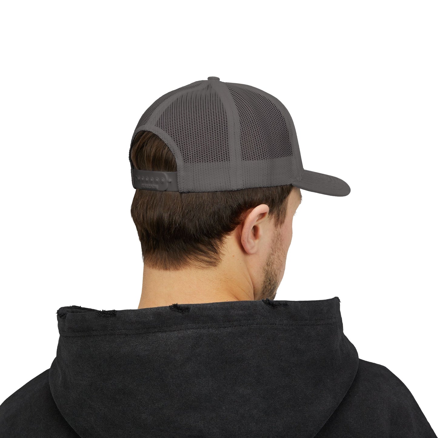 Tight Lines Embroidered Trucker Hat (Light Logo)
