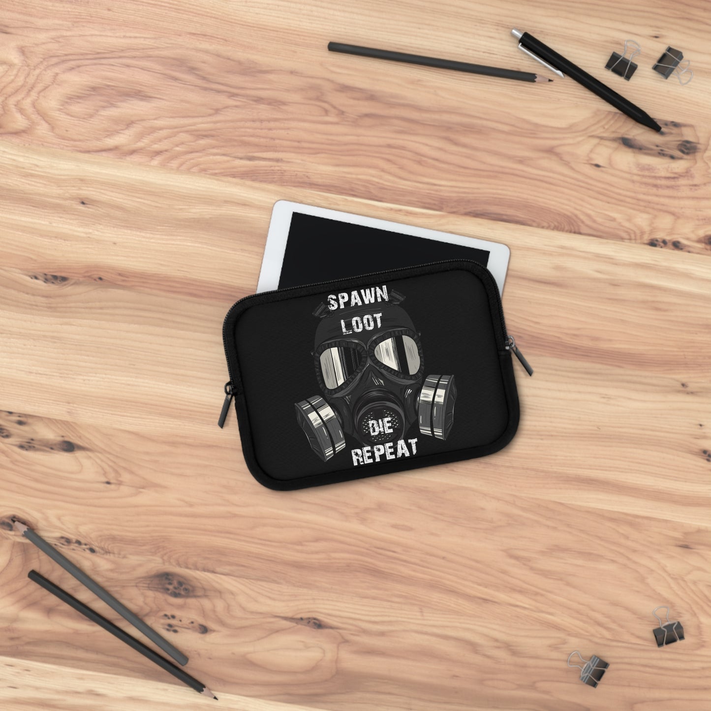 Spawn Loot Die Repeat Laptop/Tablet Sleeve