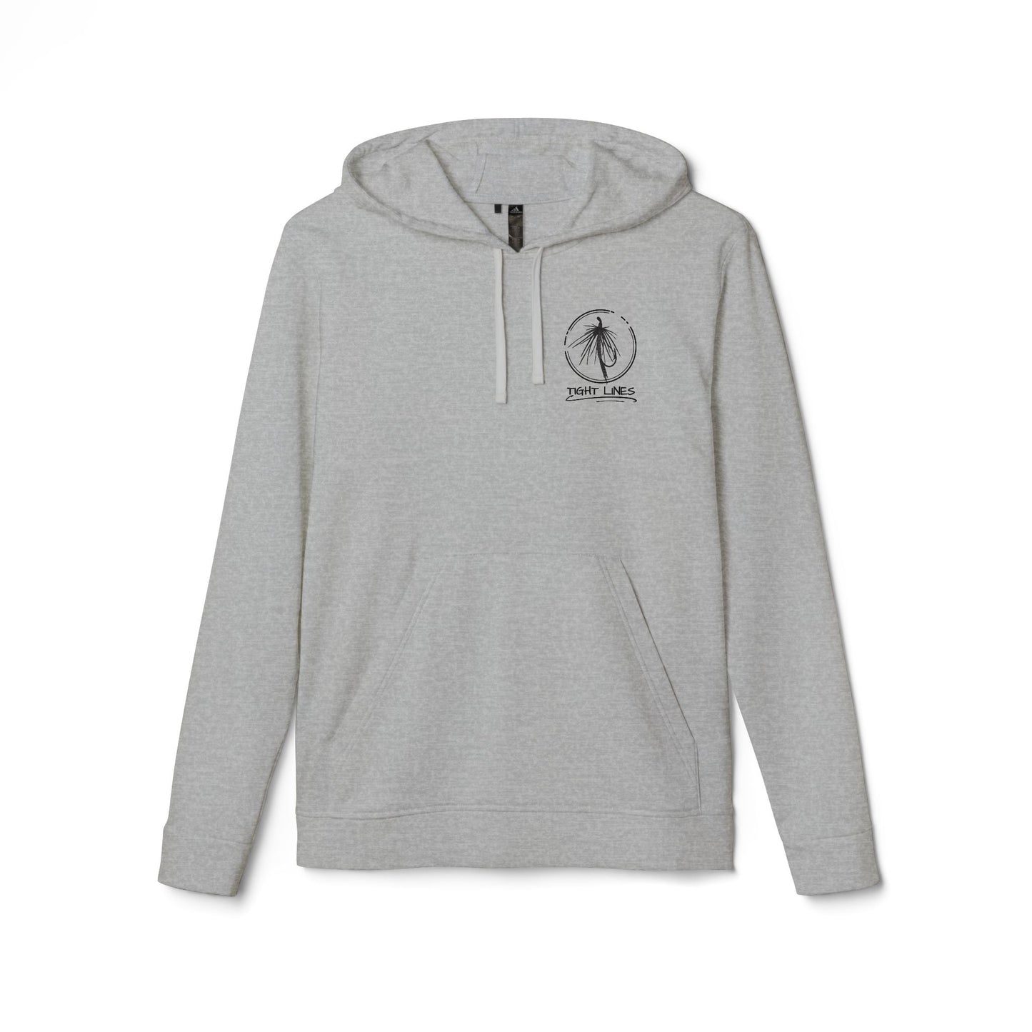 Tight Lights Adidas Fleece Hoodie - Perfect for Beach Days, Outdoors, and Casual Outings | Unisex, Beachwear