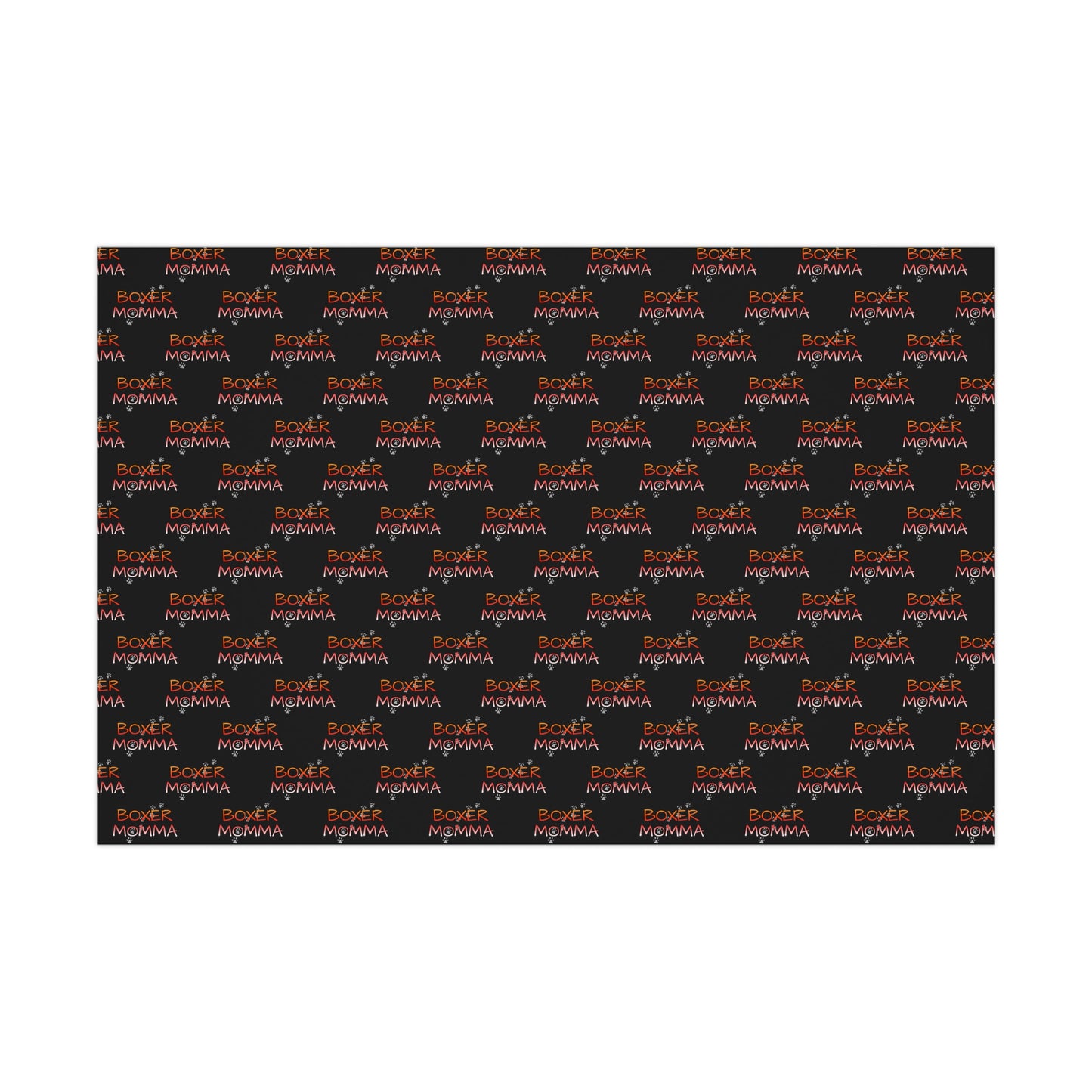 Boxer Momma Gift Wrap, Custom Pet Lover Wrapping Paper, Unique Dog Owner Gift Wrap, Boxer Dog Party Supplies, Pet Adoption Celebration