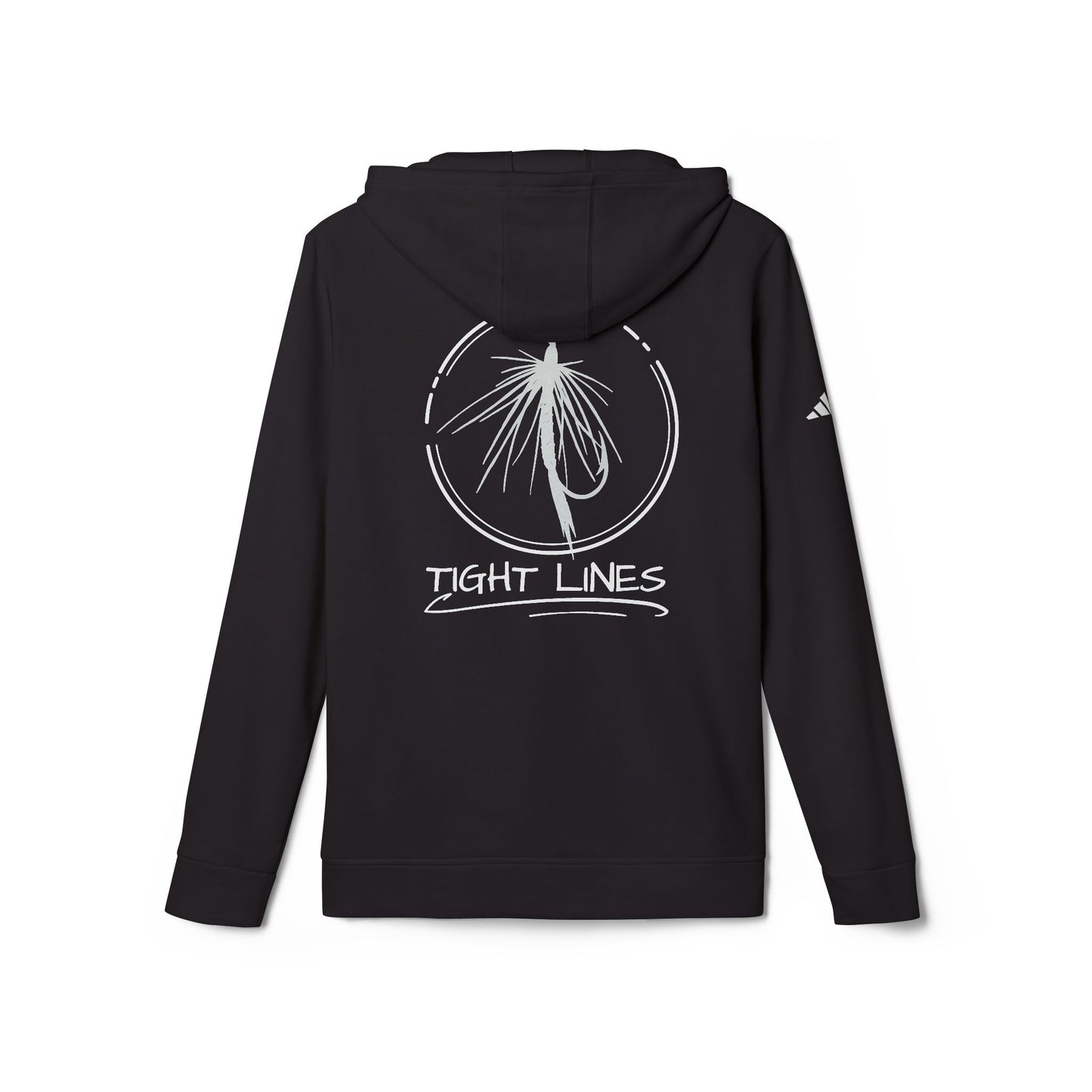 Tight Lights Adidas Fleece Hoodie - Perfect for Beach Days, Outdoors, and Casual Outings | Unisex, Beachwear