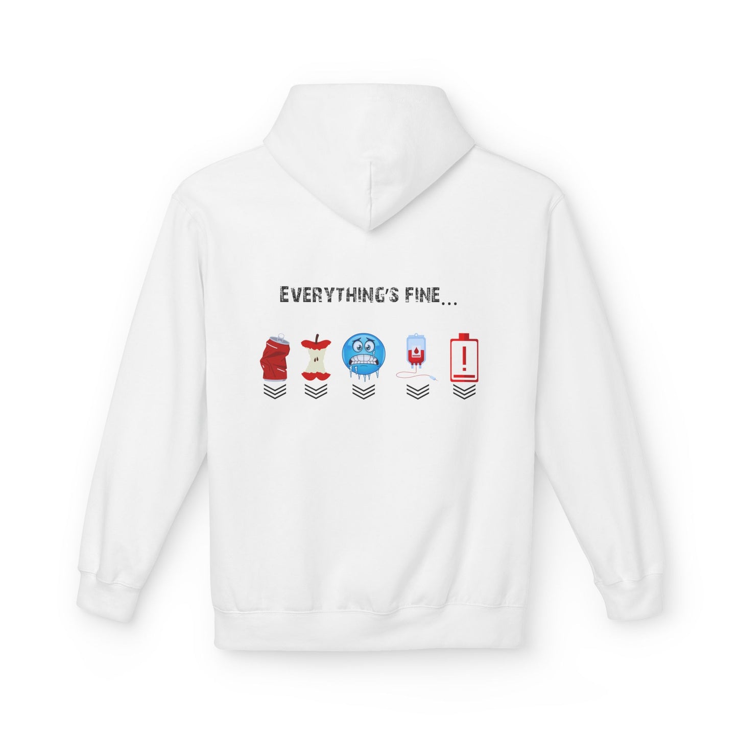 Everything's Fine Gamer Fleece Hoodie