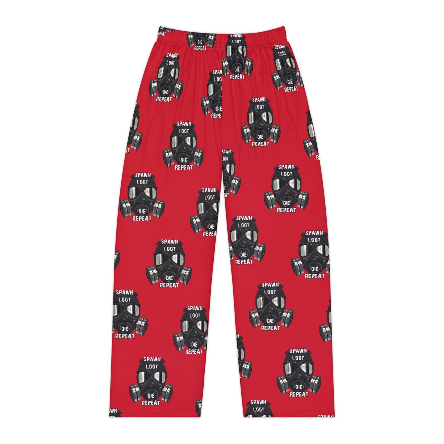 Spawn Loot Die Repeat Women's Pajama Pants - Perfect for Relaxing Nights, Cozy, Sleepwear, Gifts, Lounging, Casual Wear