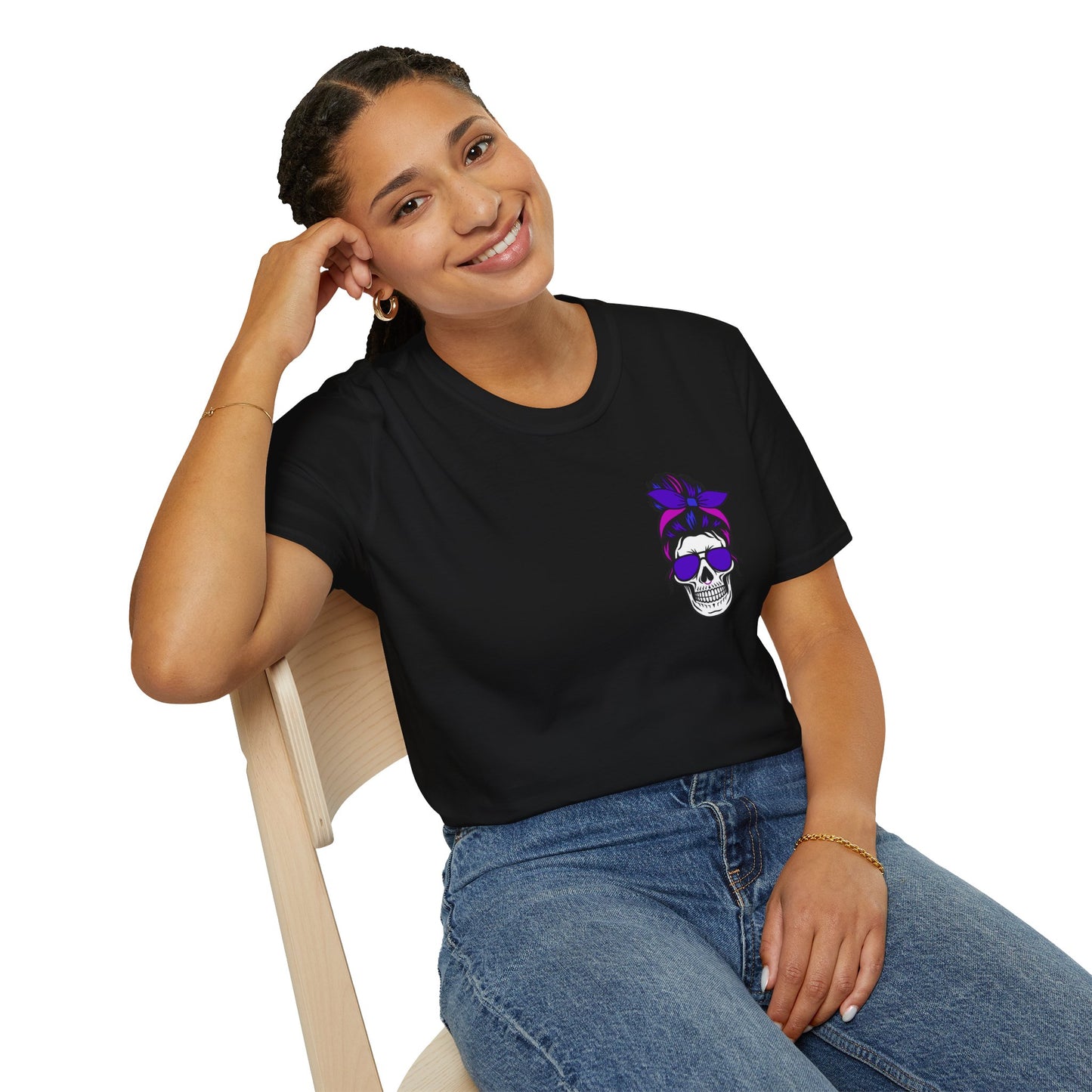 My Tatt's Don't Like You Either Tee, Unisex Softstyle T-Shirt with Skull Design, Aesthetic Graphic Shirt, Perfect Gift for Tattoo Lovers
