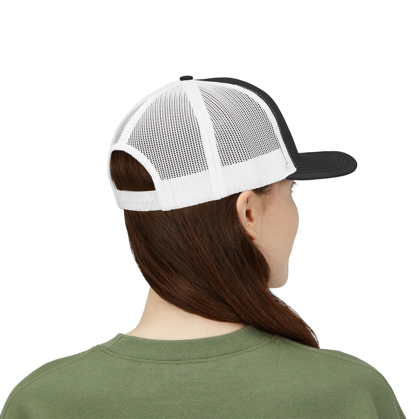 Tight Lines Embroidered Trucker Hat (Light Logo)
