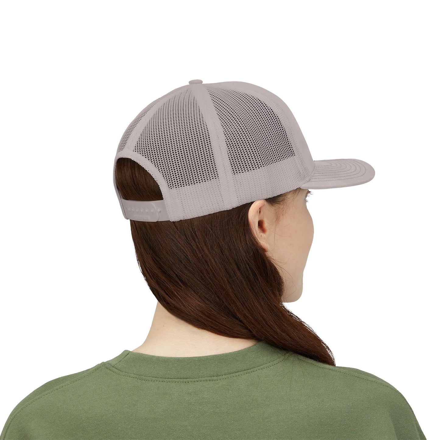 Tight Lines Embroidered Trucker Hat (Dark Logo)