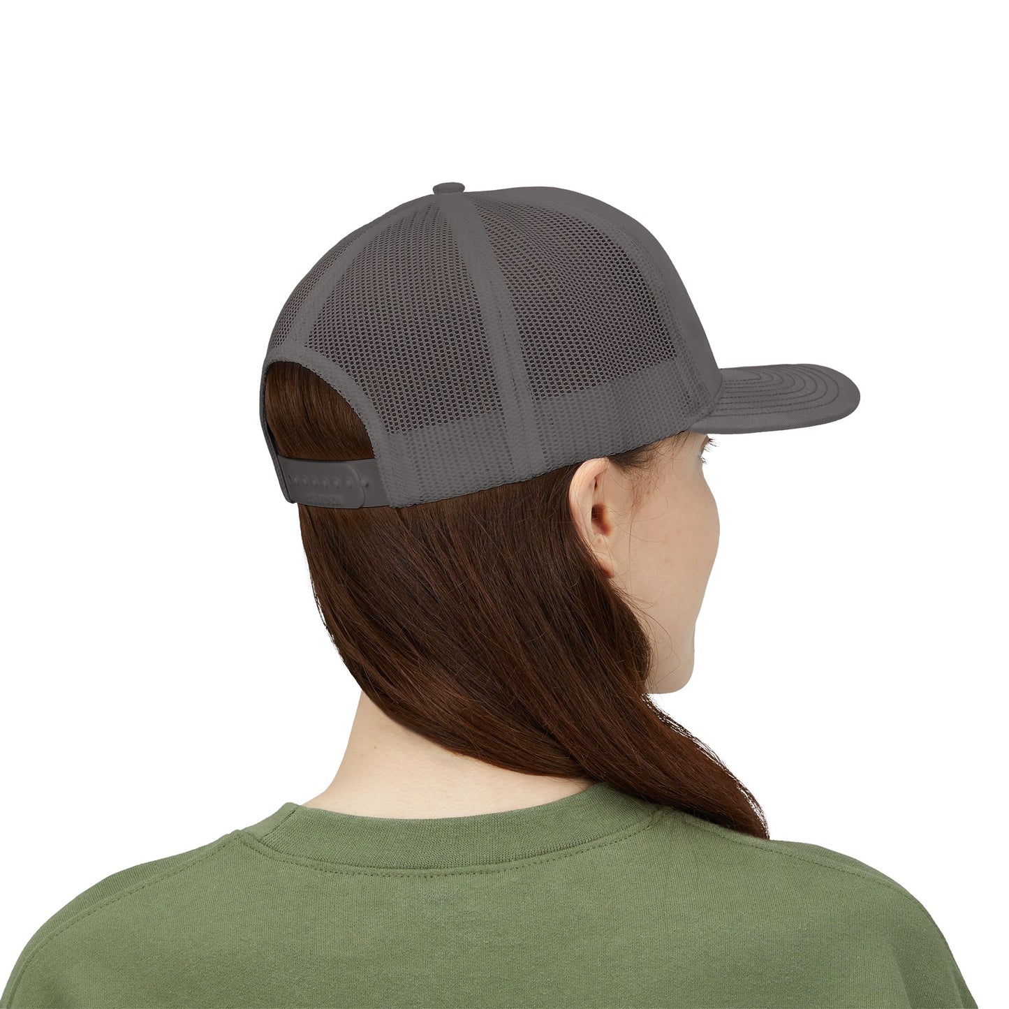 Tight Lines Embroidered Trucker Hat (Light Logo)