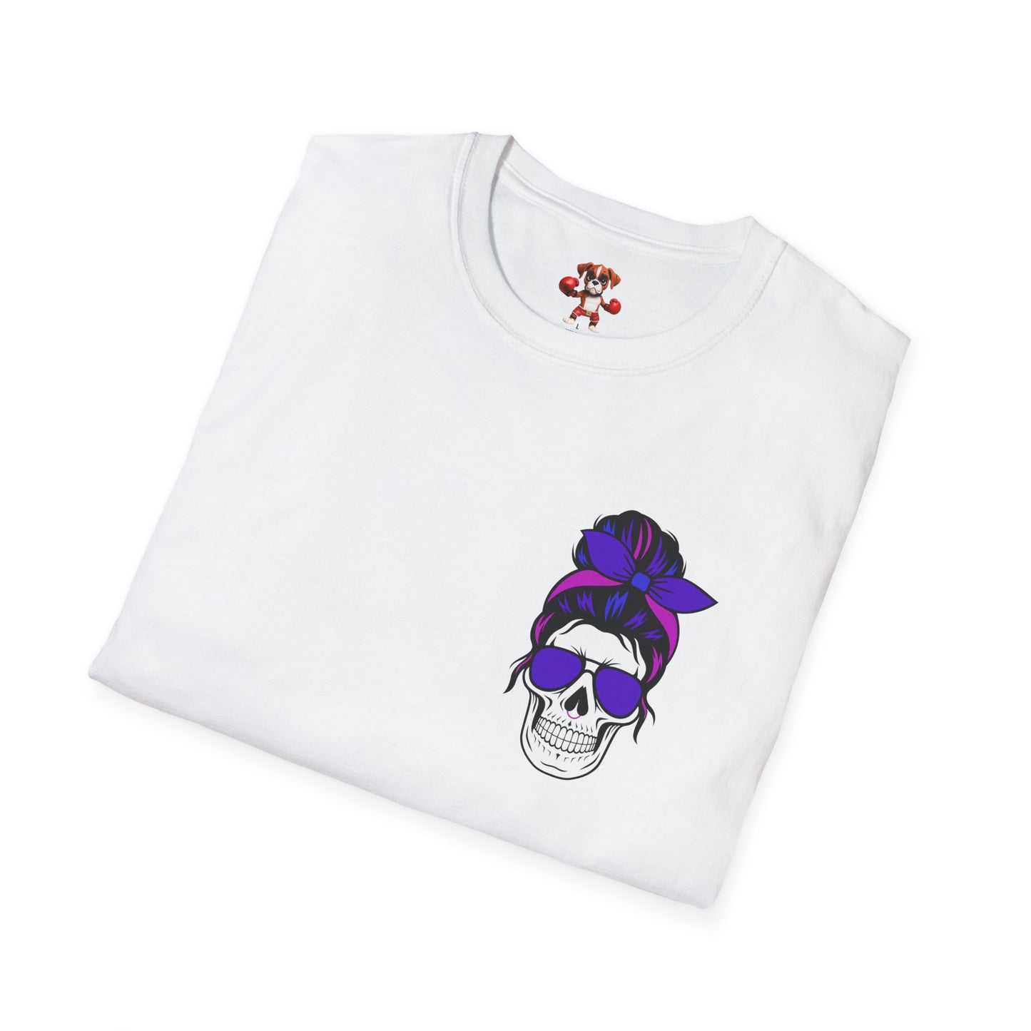 My Tatt's Don't Like You Either Tee, Unisex Softstyle T-Shirt with Skull Design, Aesthetic Graphic Shirt, Perfect Gift for Tattoo Lovers
