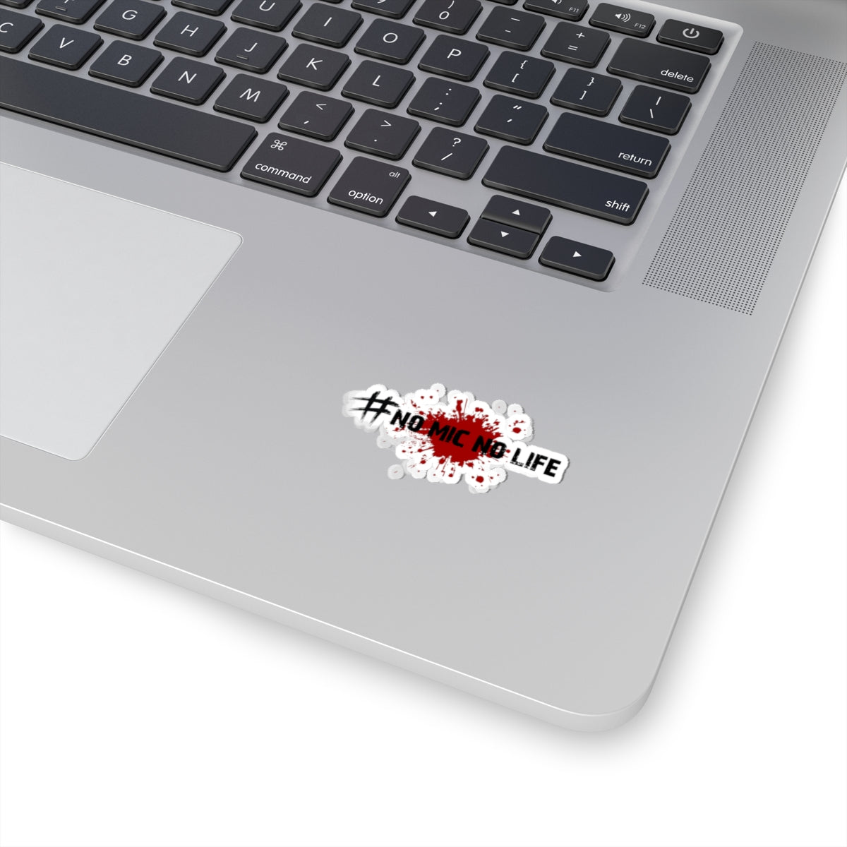 #No Mic No Life Kiss-Cut Stickers | Gaming Stickers, Laptop Decals, Unique Gift, Skateboard Stickers