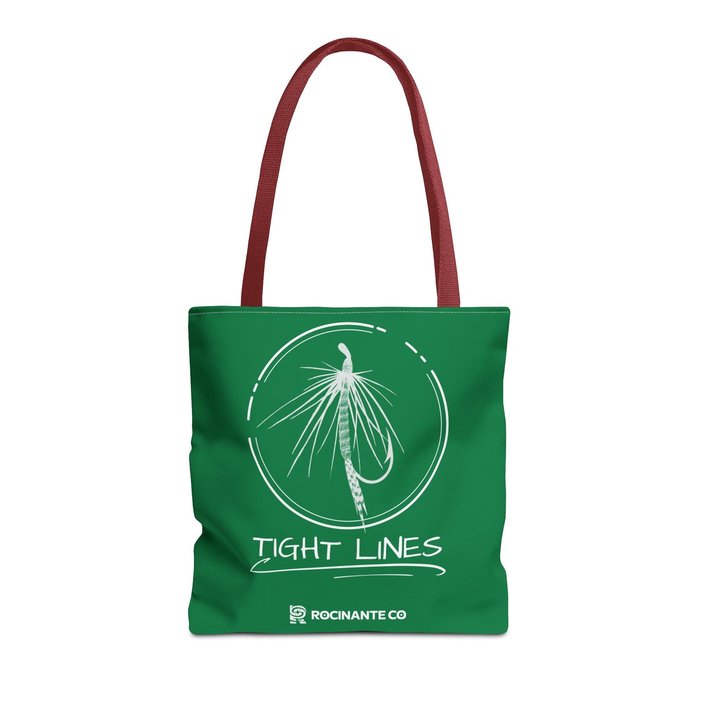 Tight Lines Tote Bag (Green)