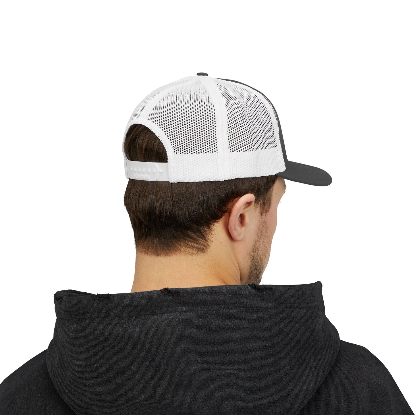 Tight Lines Embroidered Trucker Hat (Light Logo)