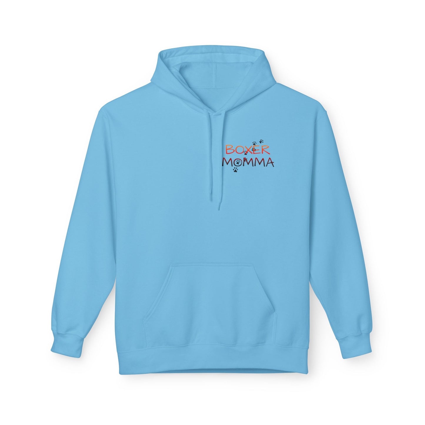 Unisex Boxer Momma Hoodie - Soft, Cozy Dog Lover Sweatshirt, Perfect Gift for Boxer Moms & Pet Lovers, Casual Pullover Top